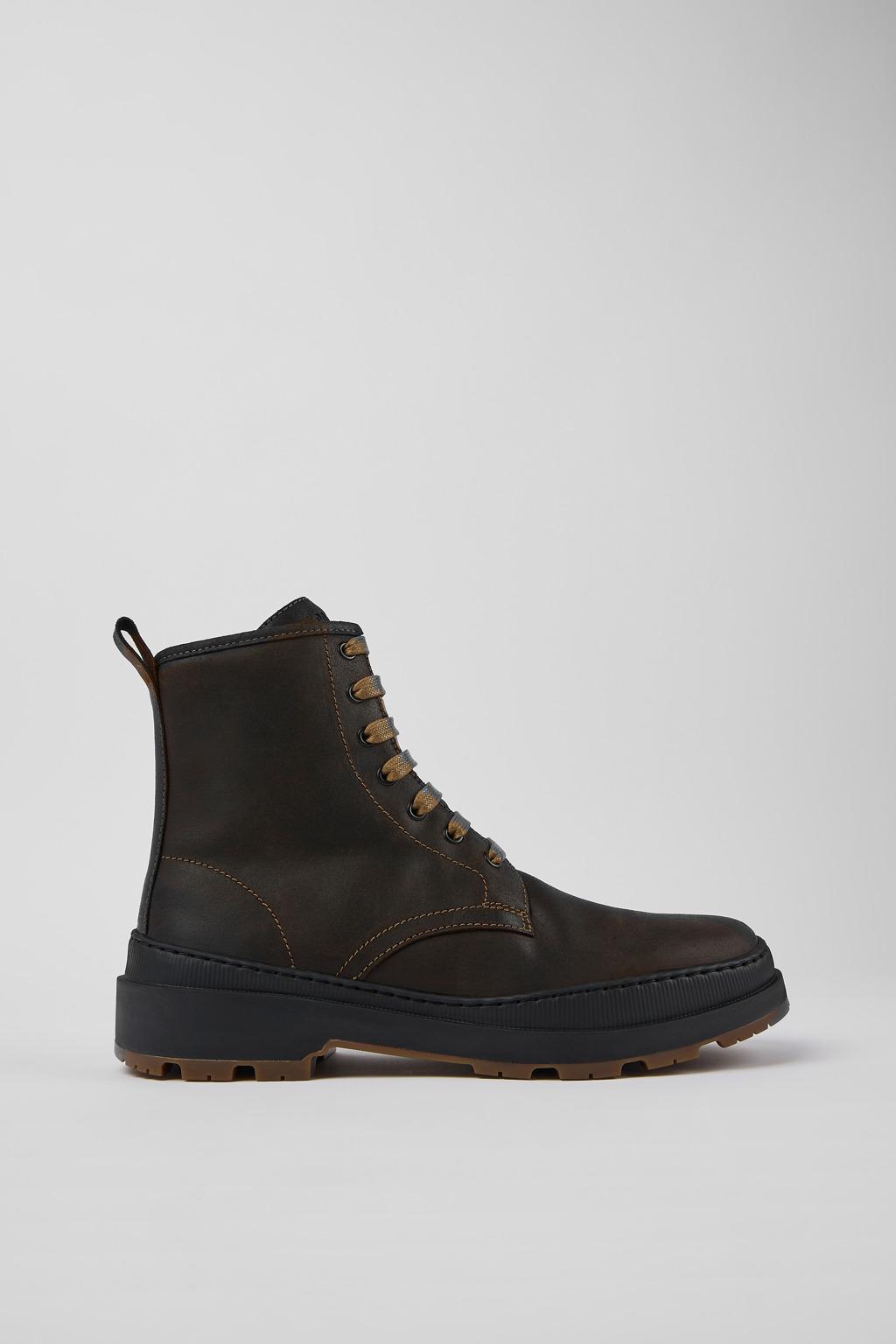 캠퍼 누벅 레이스업 부츠 Brutus Trek K300433-008 BROWN