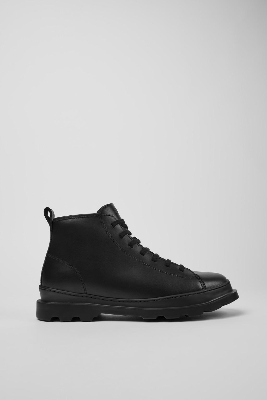 캠퍼 테크니컬 레더 남성 앵클부츠 Brutus K300444-001 BLACK