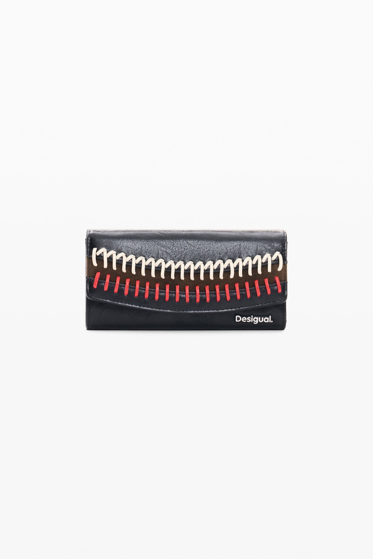 데시구알 스티치 카드홀더 장지갑 26WAYP312000 ONE COLOR