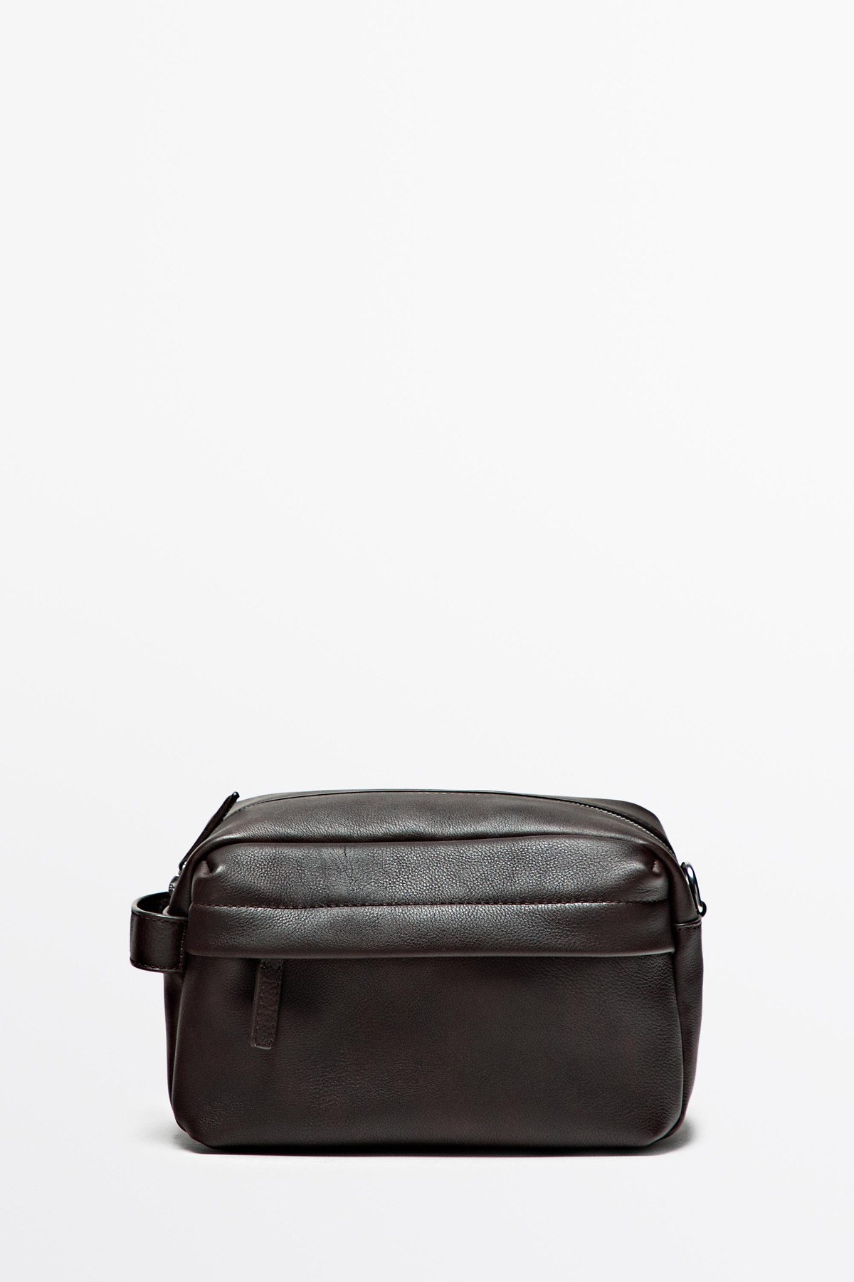 마시모두띠 나파 가죽 라지 파우치 2350/316 BROWN