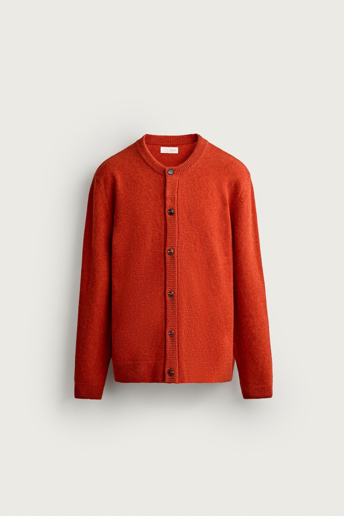 자라 울 블렌드 니트 가디건 3003/307/615 ORANGE