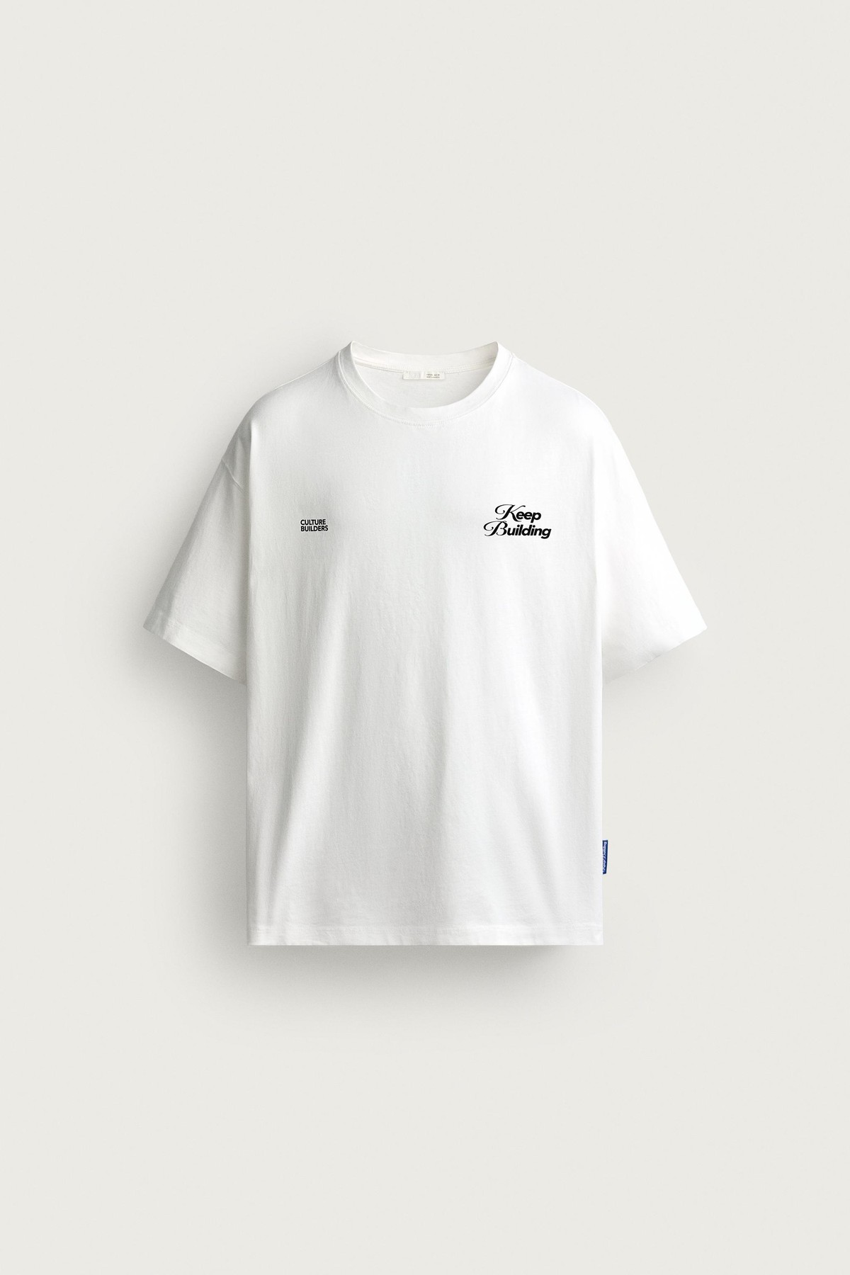 자라 다이스 프린트 라운드넥 반팔 티셔츠 6224/366/250 WHITE