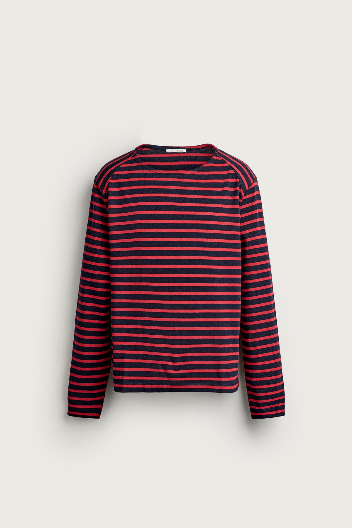 자라 스트라이프 자카드 긴팔 티셔츠 5644/348/104 STRIPED