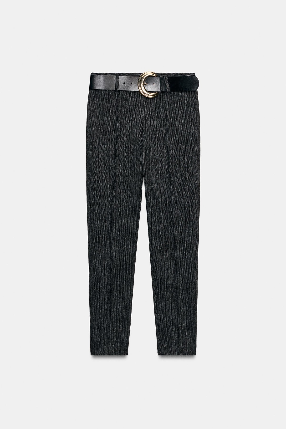 자라 벨트 심라인 레깅스 팬츠 8372/322/922 DARK GREY