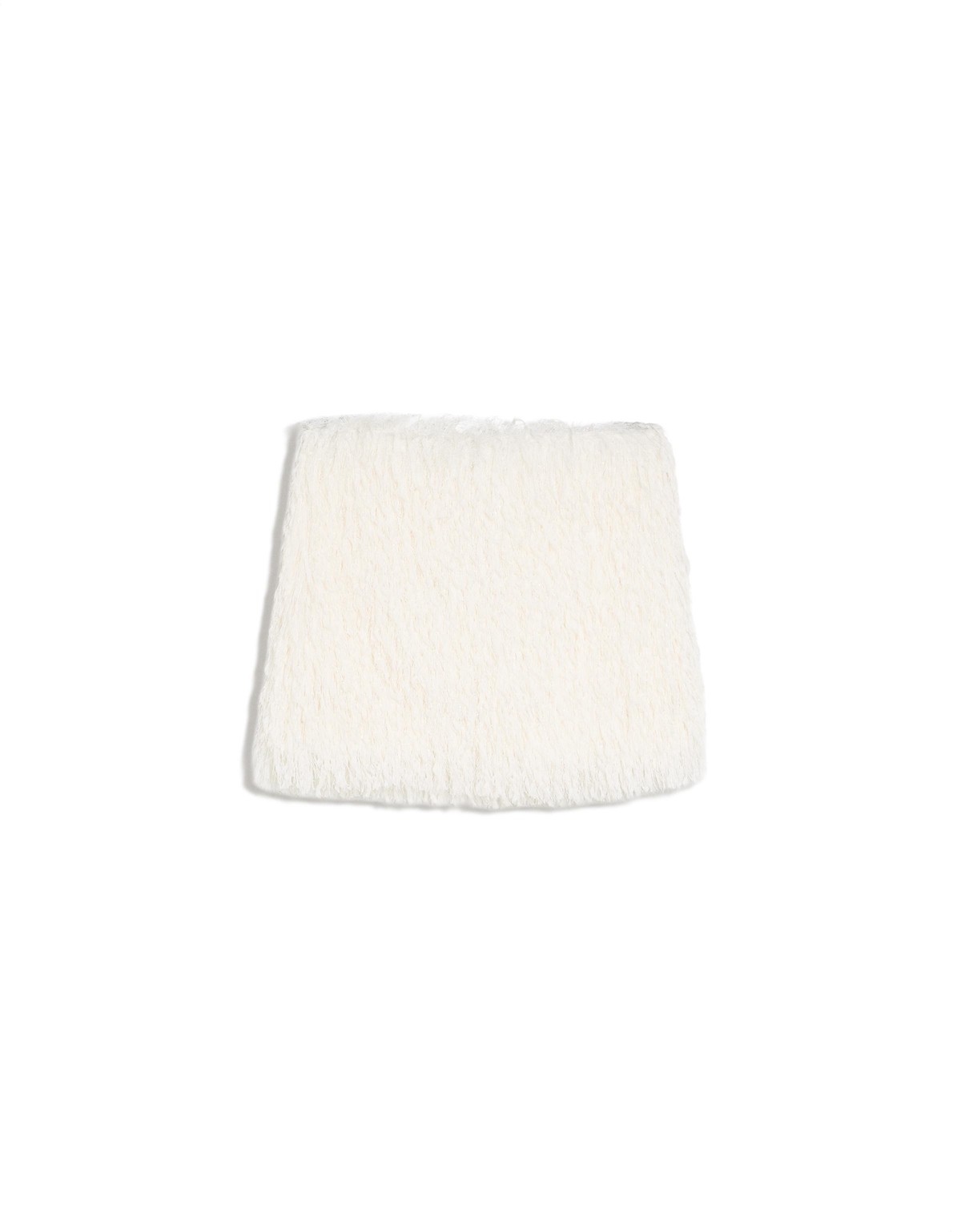 버쉬카 페더 텍스처 미니 스커트 4183/254 CREAM
