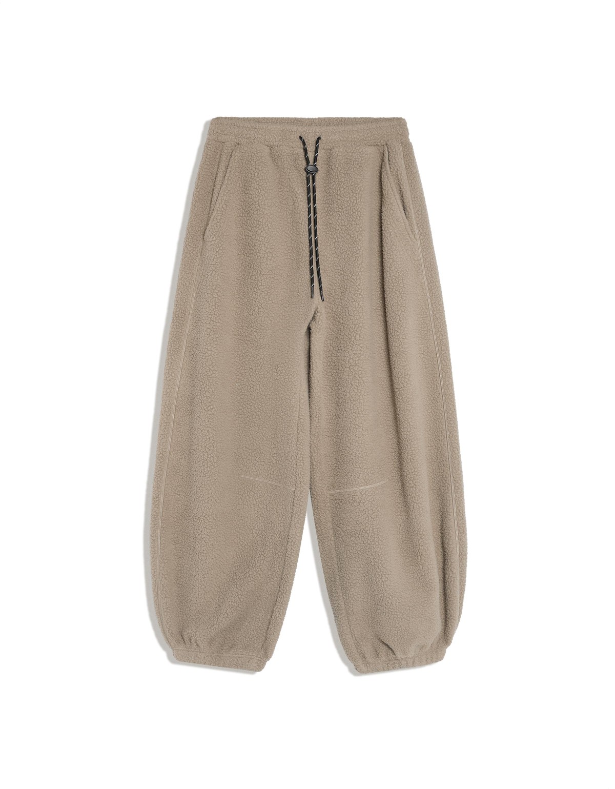 버쉬카 시어링 밴딩 조거 팬츠 4072/254 BEIGE
