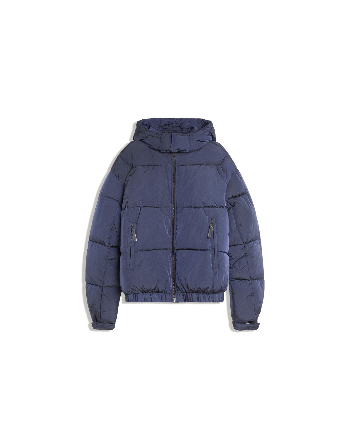 버쉬카 오버사이즈 후드 패딩 자켓 2162/551 NAVY
