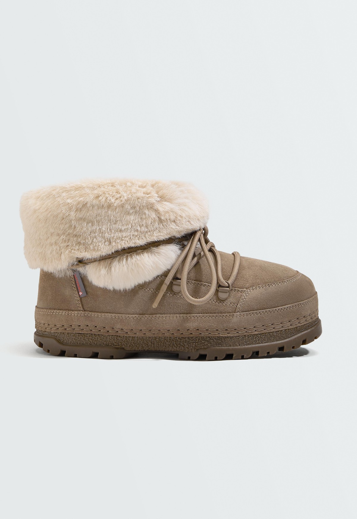 오이쇼 테크니컬 스웨이드 퍼 앵클부츠 1190/780/085 MINK