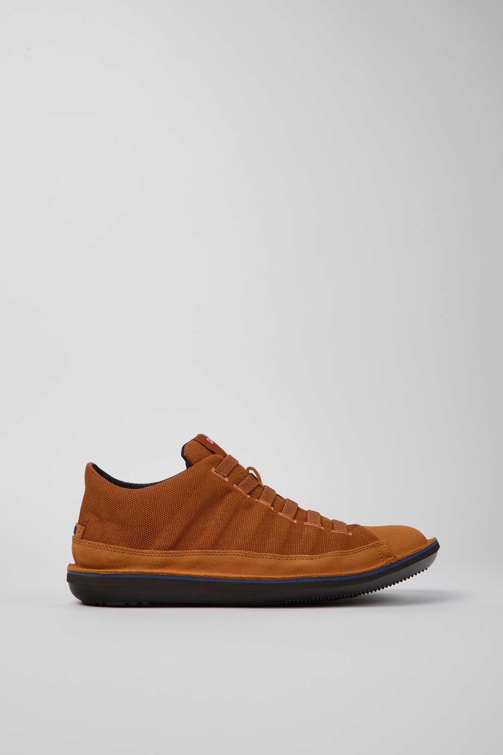 캠퍼 Beetle 남성 코튼 스니커즈 36791-068 BROWN