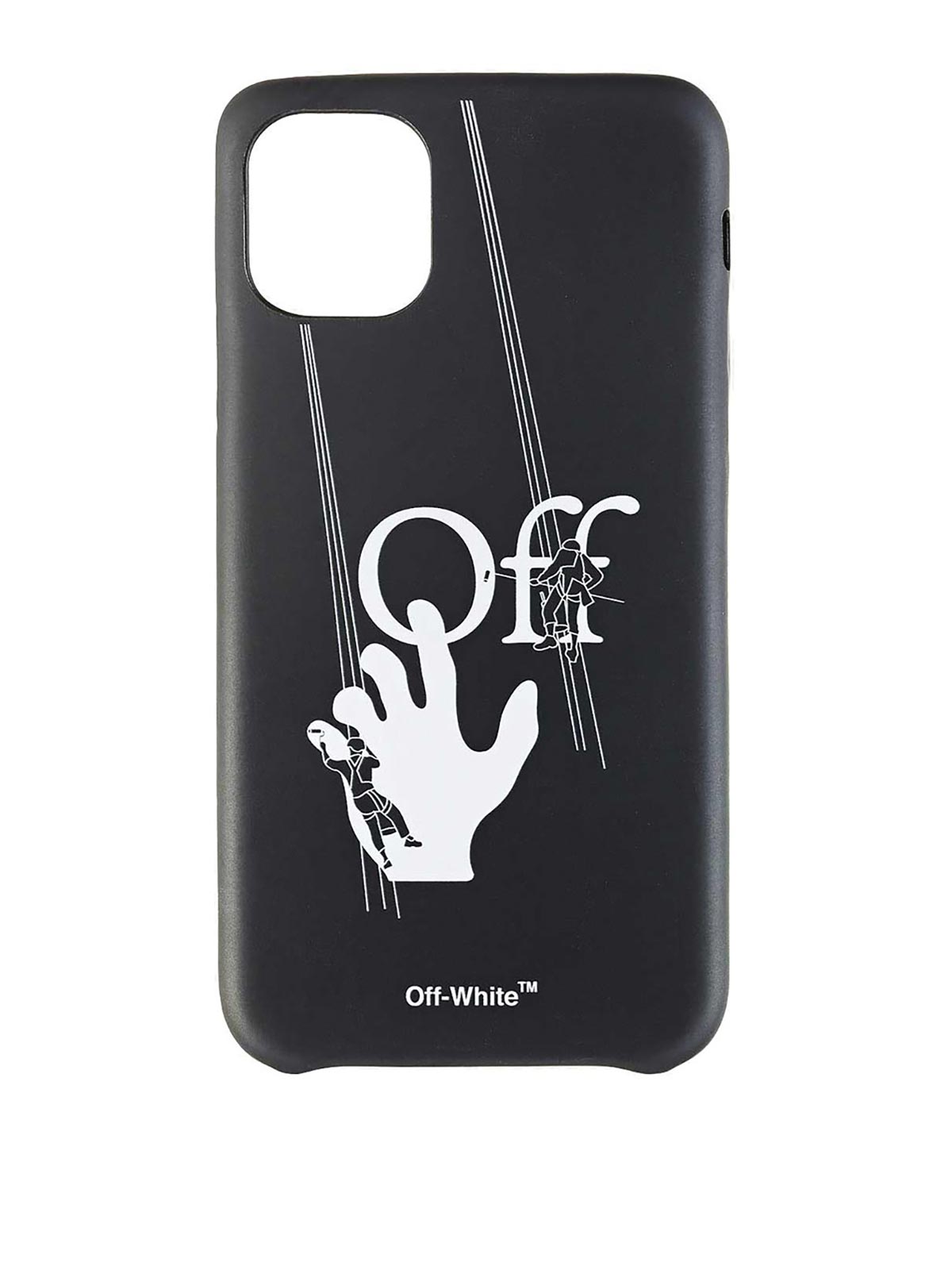 오프화이트 iPhone 11 case phone cases 폰케이스 남성 블랙 20FW OMPA020E20PLA0051001