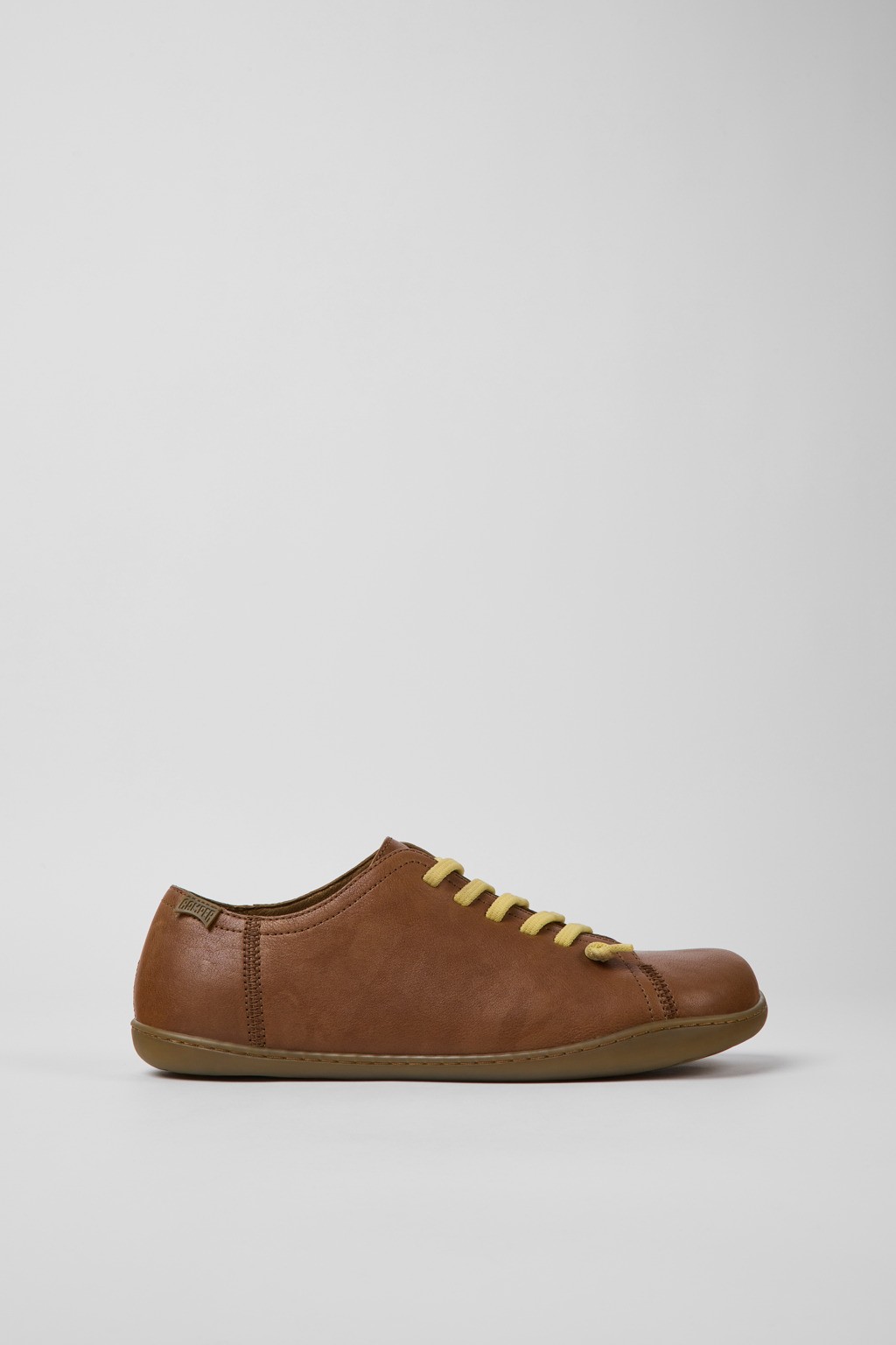 캠퍼 Peu 남성 레더 스니커즈 17665-256 BROWN