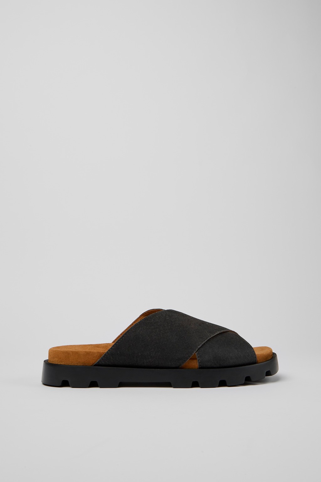 캠퍼 Brutus 남성 슬라이드 샌들 K100775-005 BLACK