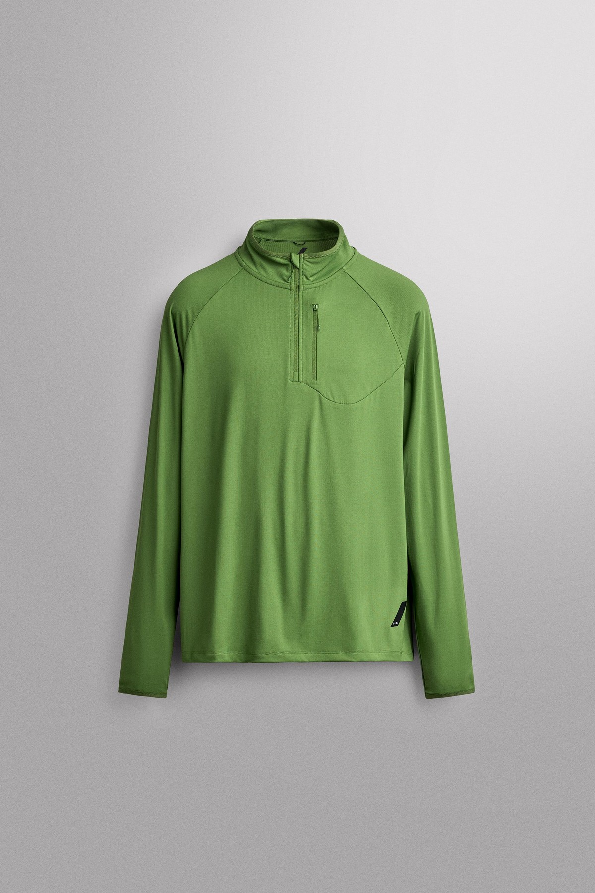 자라 테크니컬 쿼터집 긴팔 티셔츠 8054/339/512 SEA GREEN
