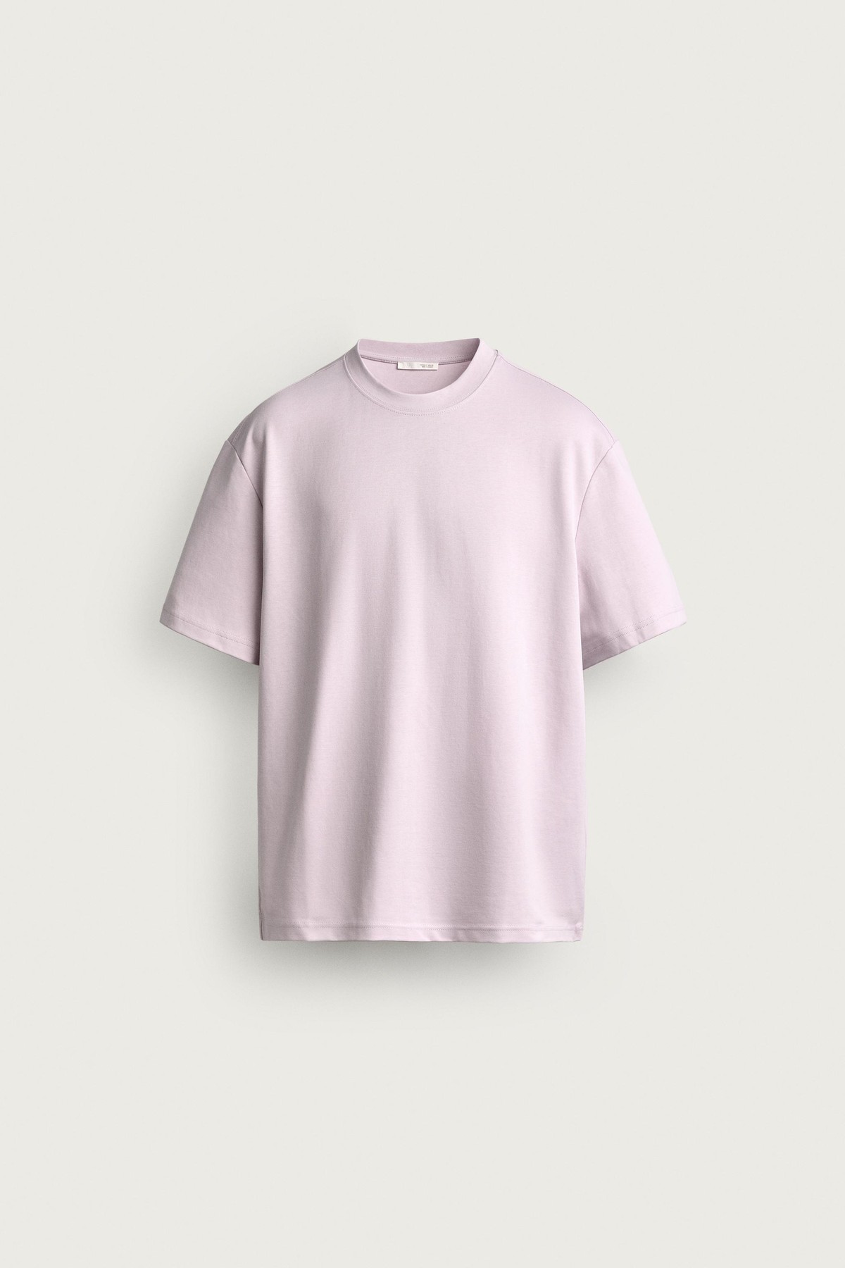 자라 릴렉스핏 라운드넥 반팔 티셔츠 5584/422/653 PINK / LILAC
