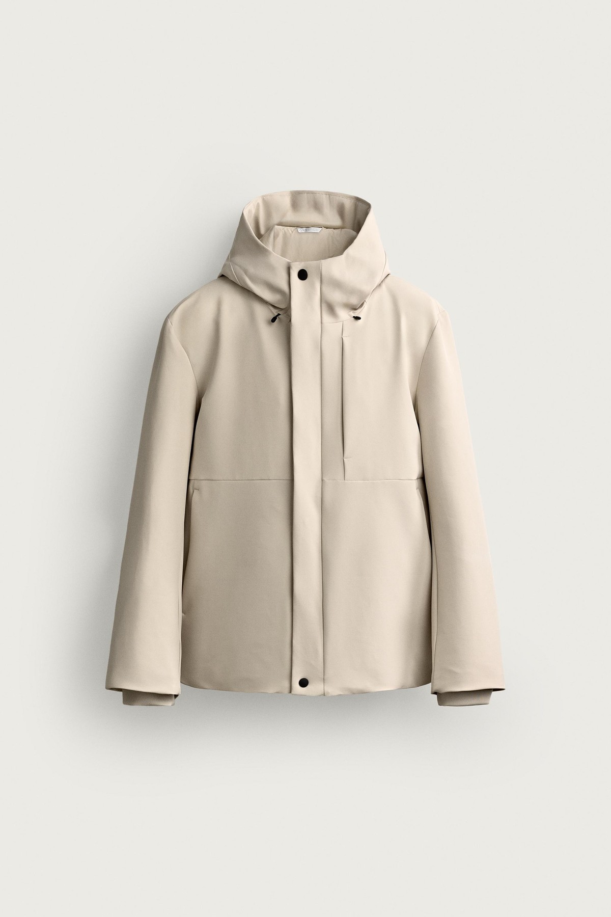자라 발수 테크니컬 후드 자켓 4695/502/251 OYSTER-WHITE