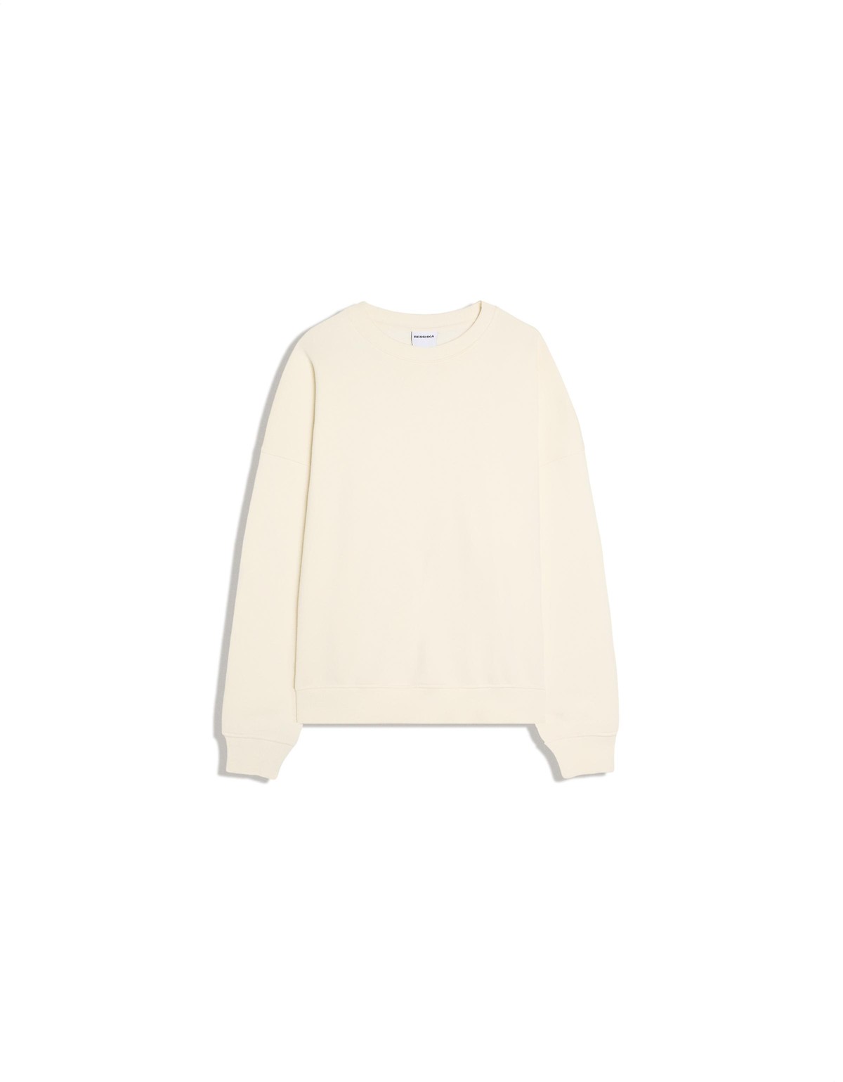 버쉬카 베이직 라운드넥 스웨트셔츠 2977/777 OFF WHITE