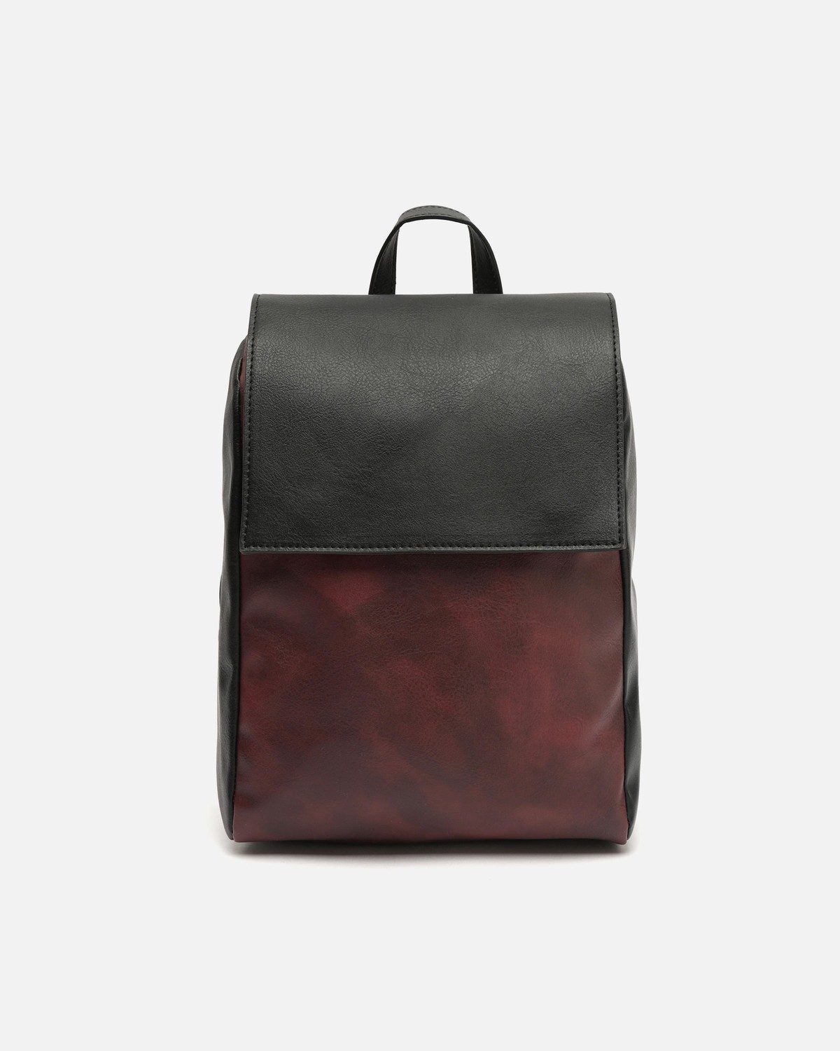 미사코 플랩 디자인 데일리 백팩 Chula-5300582169016 BURGUNDY