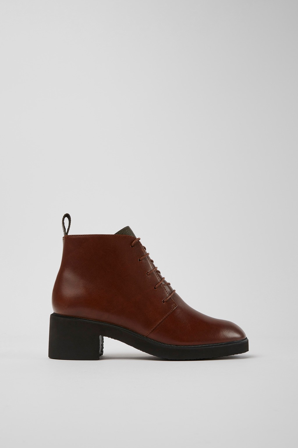 캠퍼 Wonder 레이스업 앵클부츠 K400326-004 BROWN