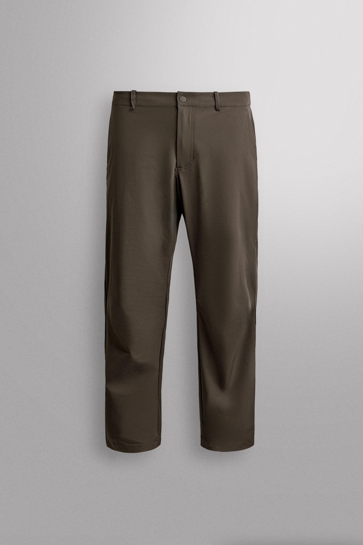 자라 테크니컬 포켓 스트레치 팬츠 1732/303/716 DARK BROWN