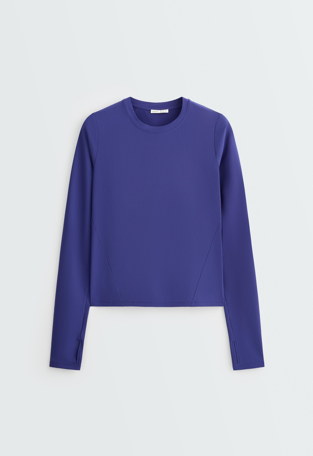 오이쇼 써멀 라운드넥 슬림핏 긴팔 티셔츠 6036/886/450 ROYAL BLUE