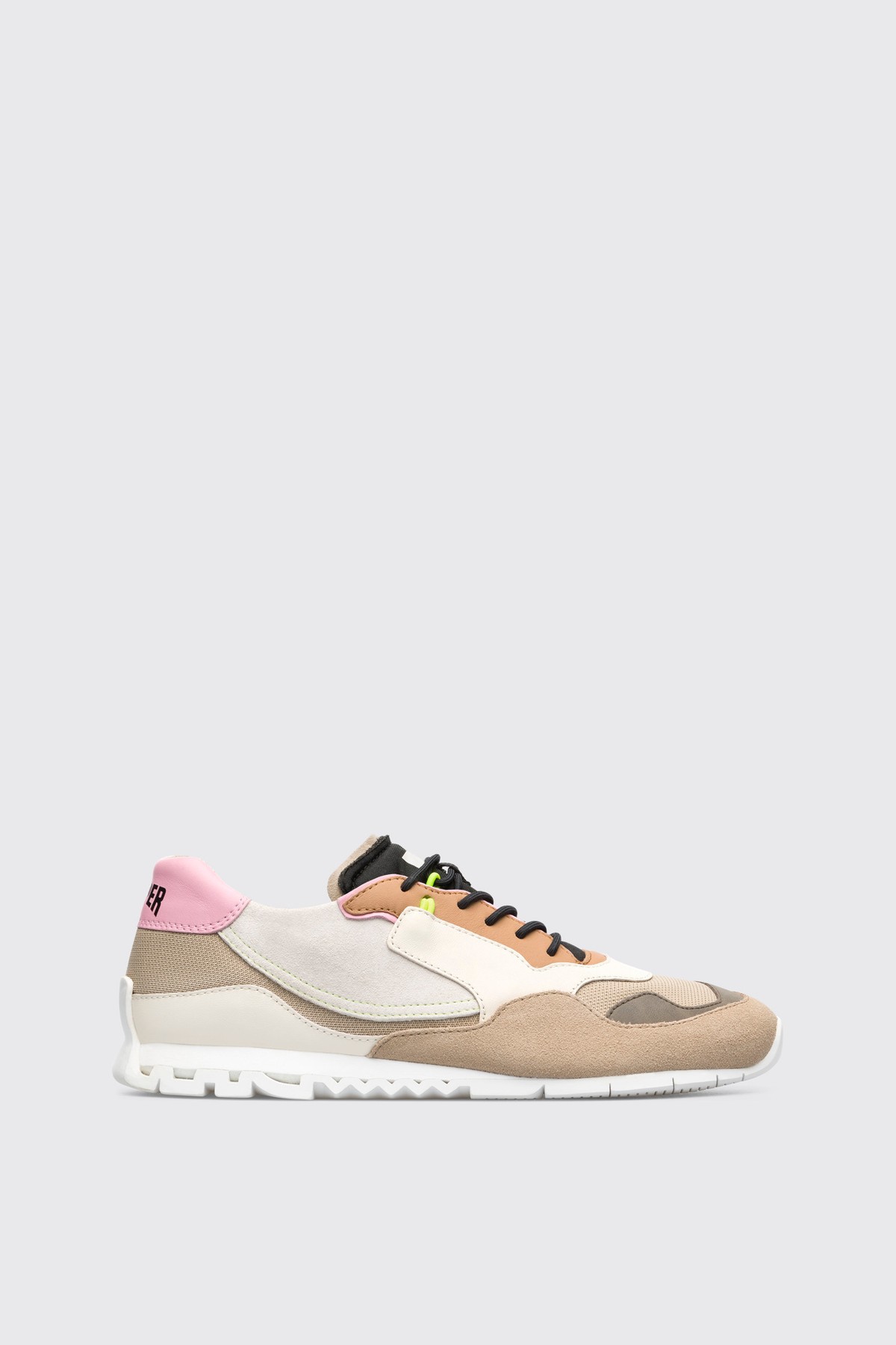 캠퍼 Nothing 레더 믹스 스니커즈 K200836-021 MULTICOLOR