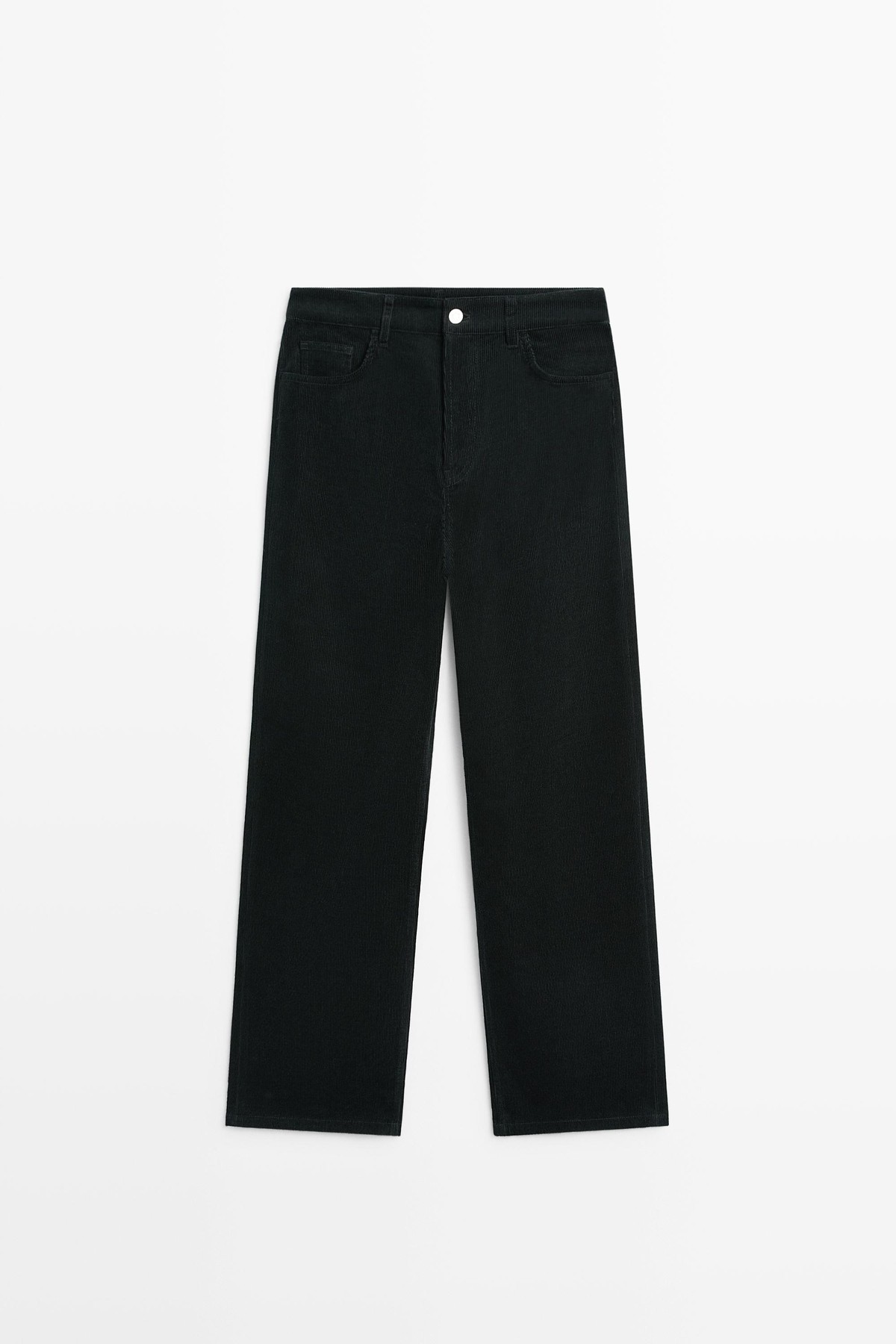 마시모두띠 루즈핏 코듀로이 팬츠 5035/736 BLACK