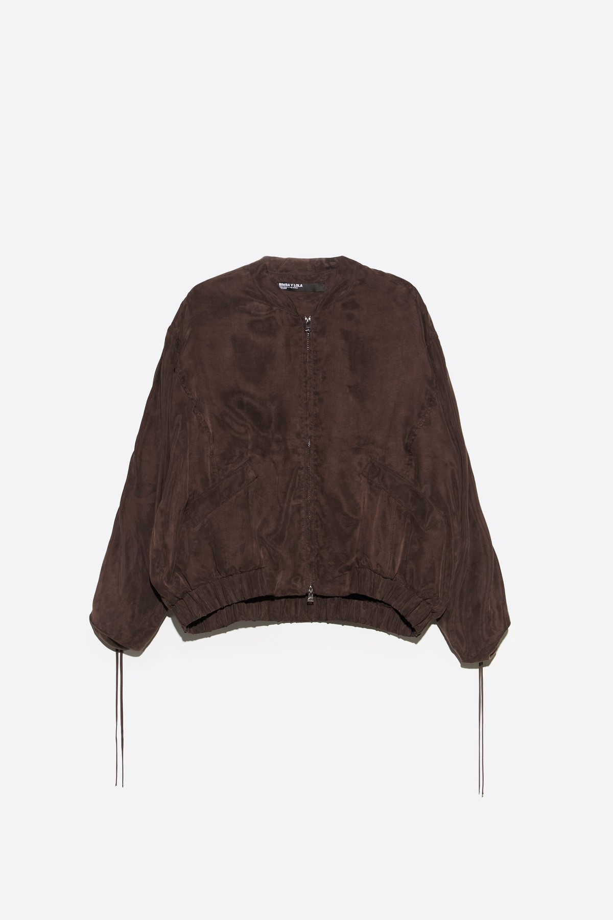 빔바이롤라 워시드 플루이드 봄버 자켓 262BR4025.10648 WASHED BROWN