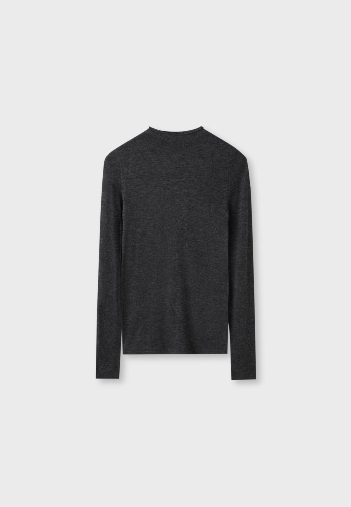 스트라디바리우스 울 실크 니트 베이직 스웨터 8509/410/250 CHARCOAL GREY