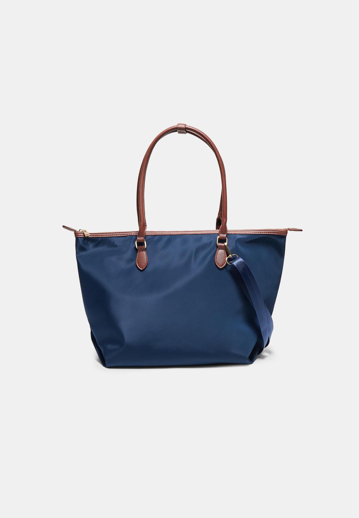 스트라디바리우스 컬러 배색 크로스 쇼퍼백 3551/201/010 NAVY