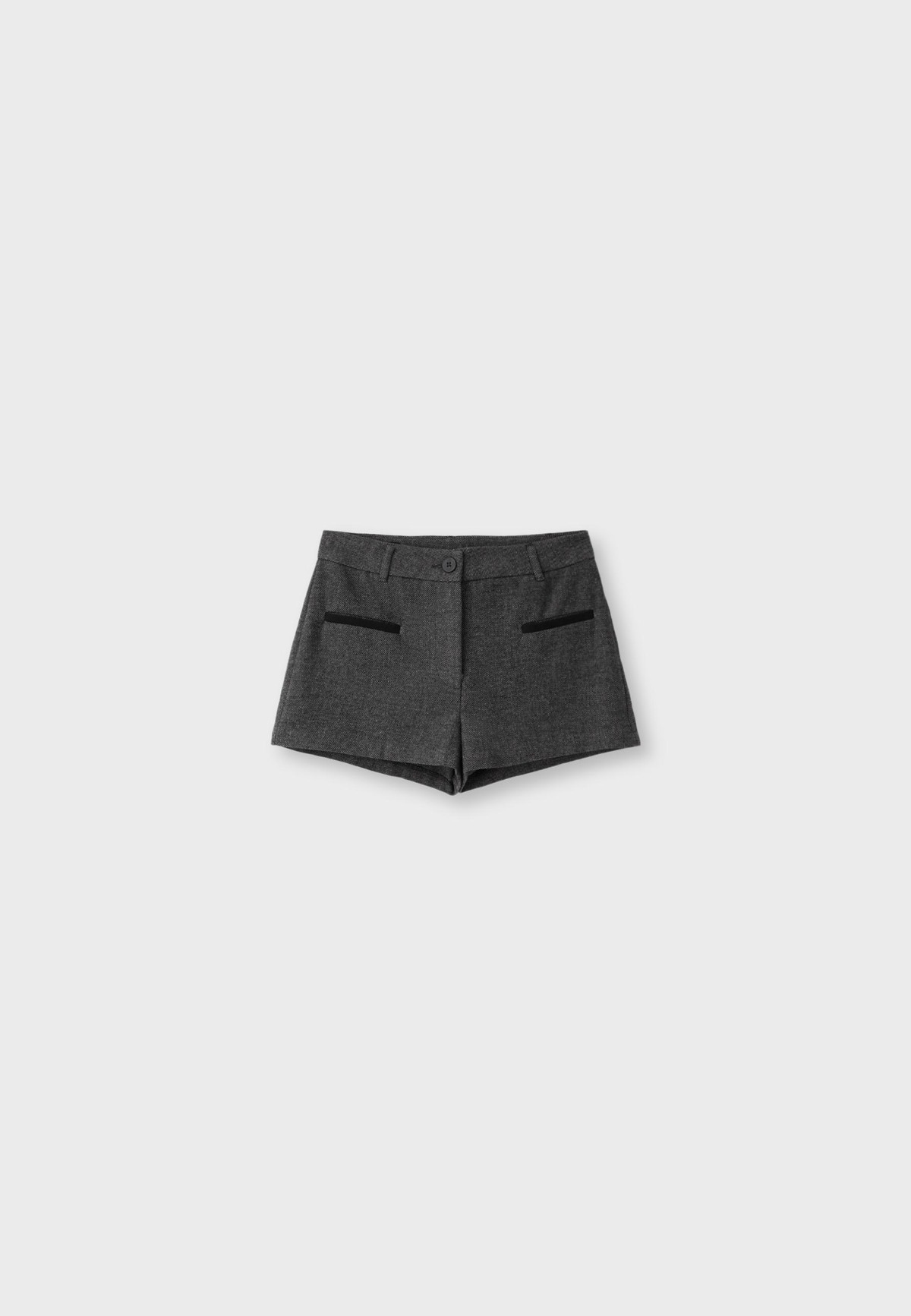 스트라디바리우스 파이핑 디테일 스마트 반바지 4907/180/250 CHARCOAL GREY