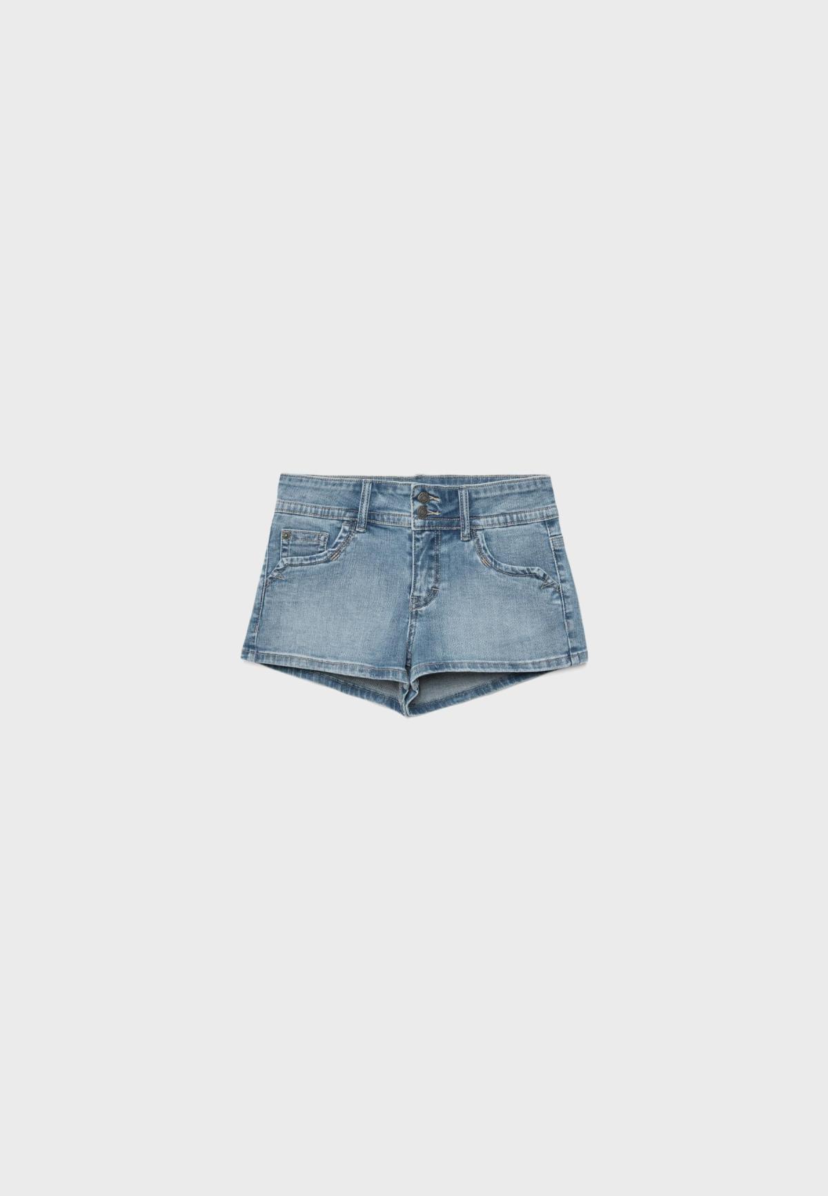 스트라디바리우스 스타 미니 데님 반바지 7446/885/711 LIGHT BLUE