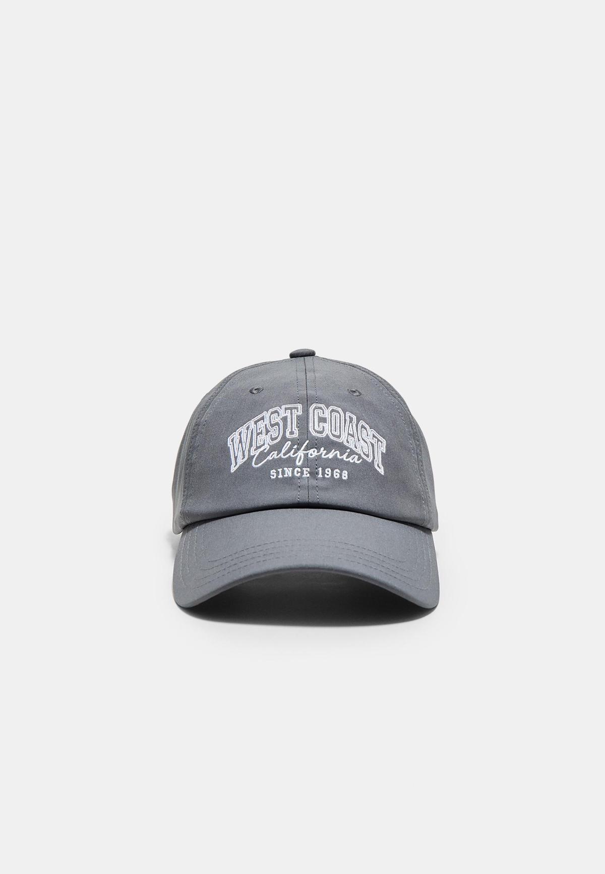 스트라디바리우스 자수 스포츠 캡모자 3820/203/250 CHARCOAL GREY