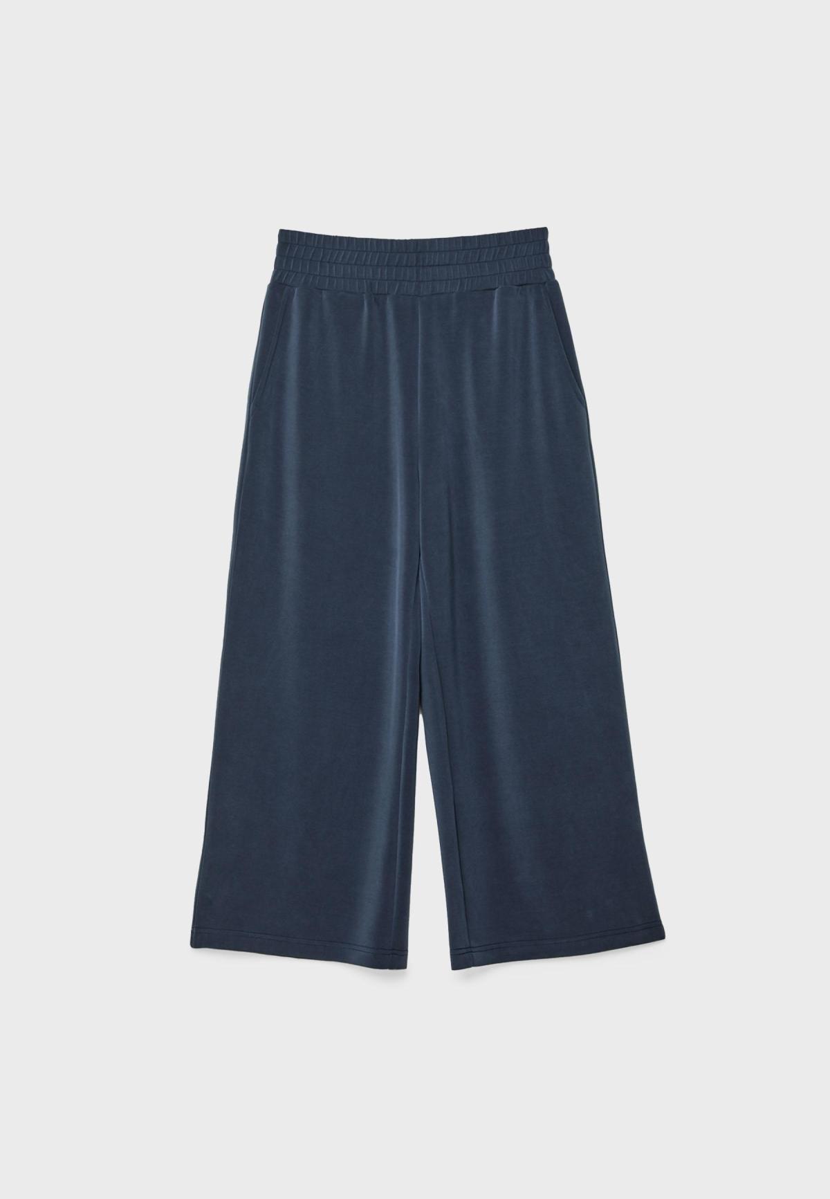 스트라디바리우스 소프트 와이드 큐롯 팬츠 8763/313/011 DARK NAVY