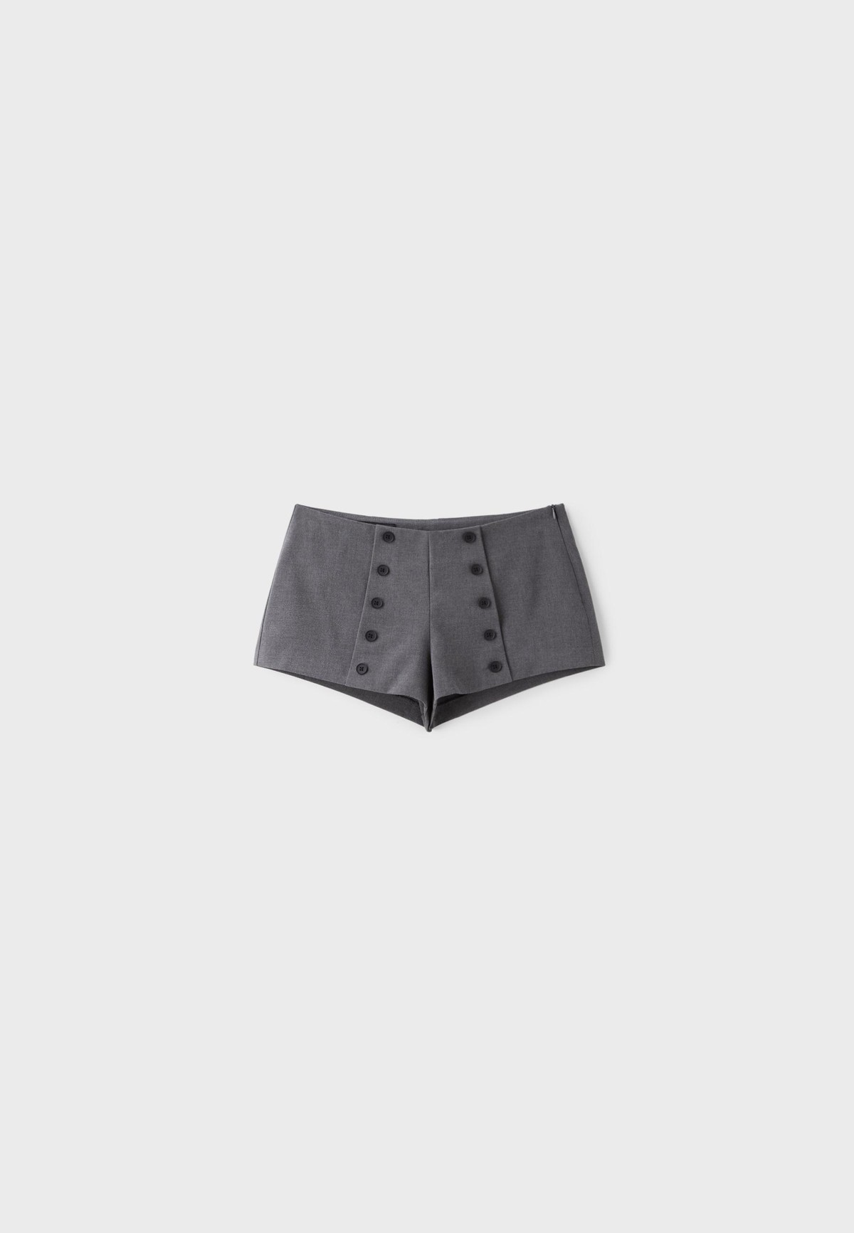 스트라디바리우스 테일러드 버튼 미니 반바지 4911/181/250 CHARCOAL GREY