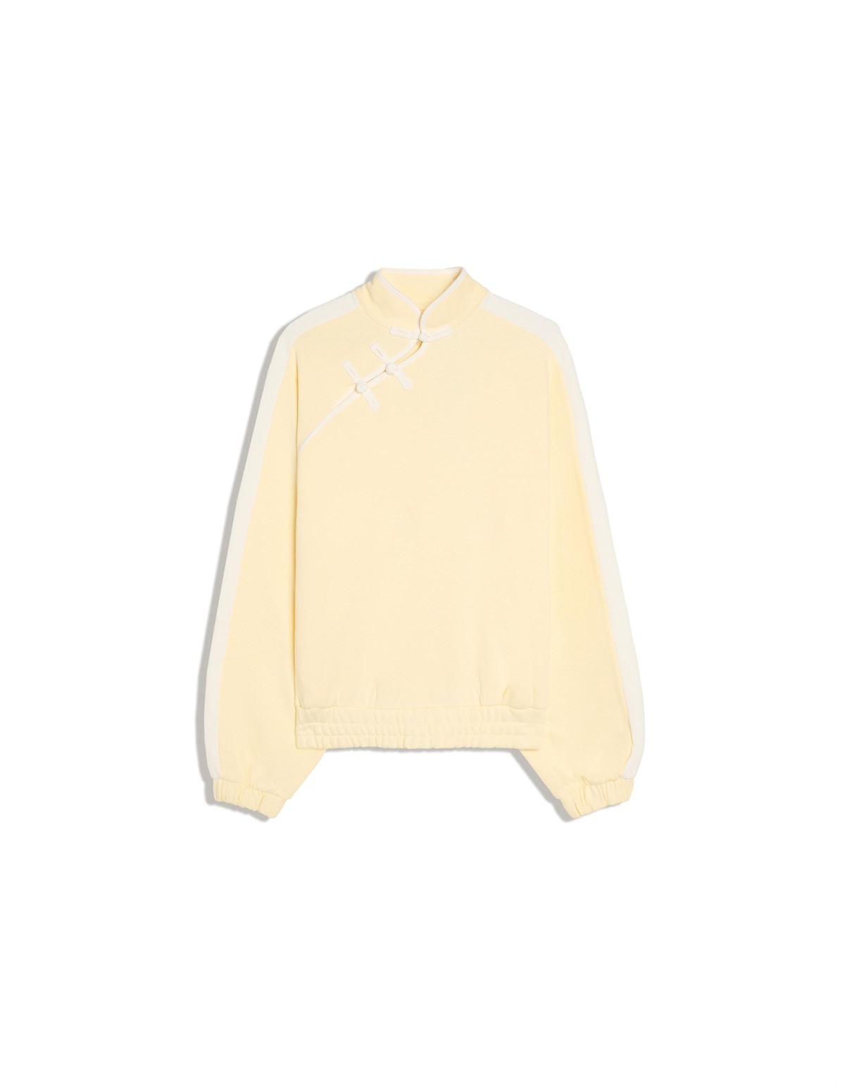 버쉬카 스탠드 칼라 클래스프 맨투맨 3248/071 YELLOW