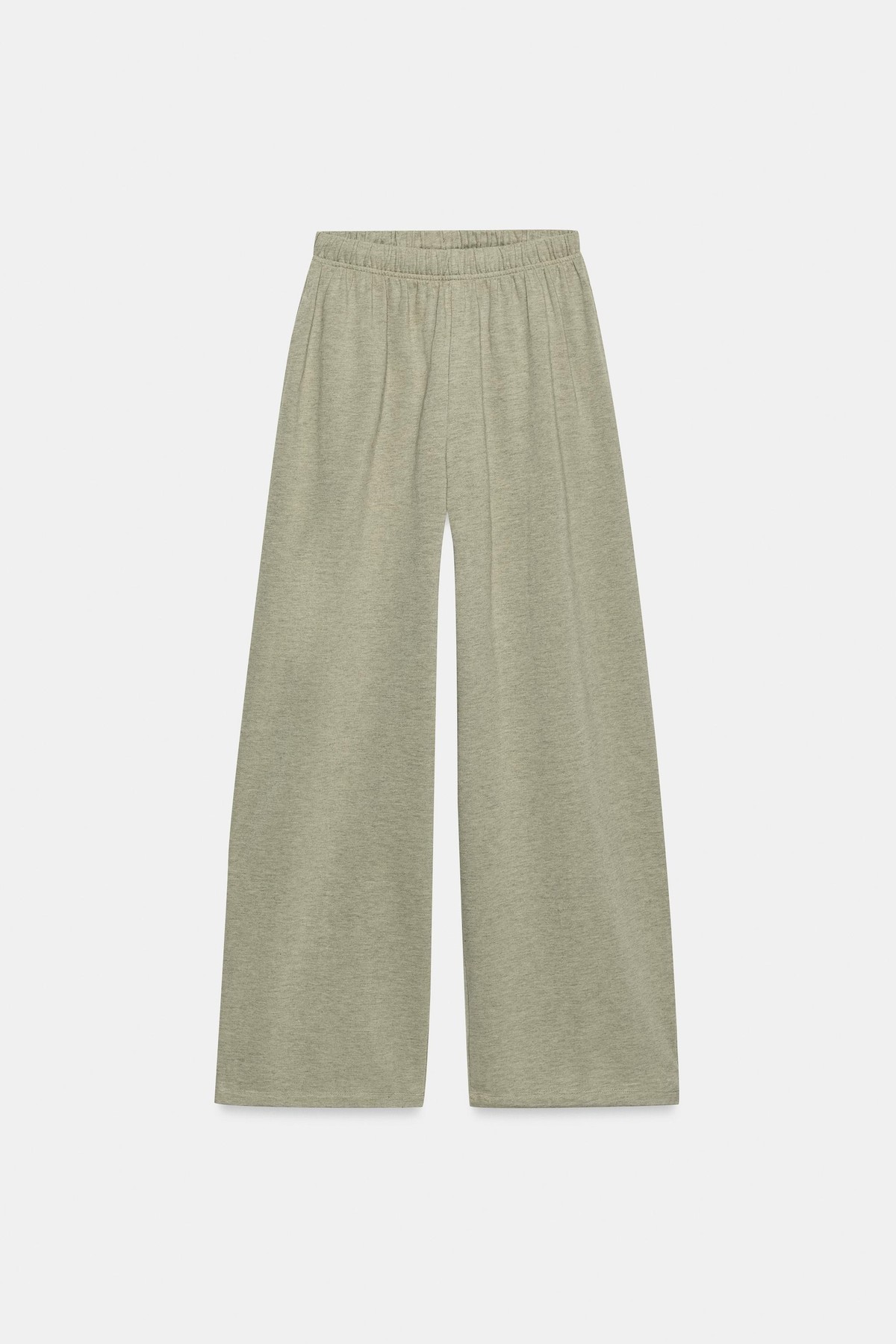 자라 플루이드 와이드 조거 팬츠 3253/828/916 GREY GREEN