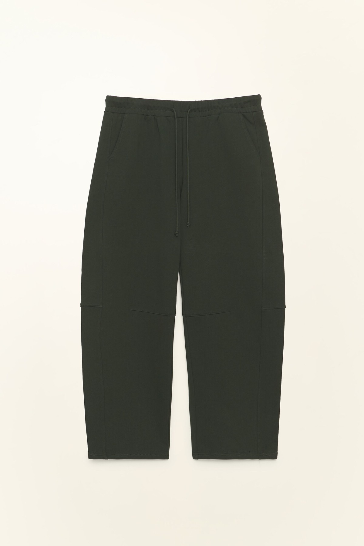 빔바이롤라 로우라이즈 코튼 조거 팬츠 262BR6032.10502 DARK GREEN