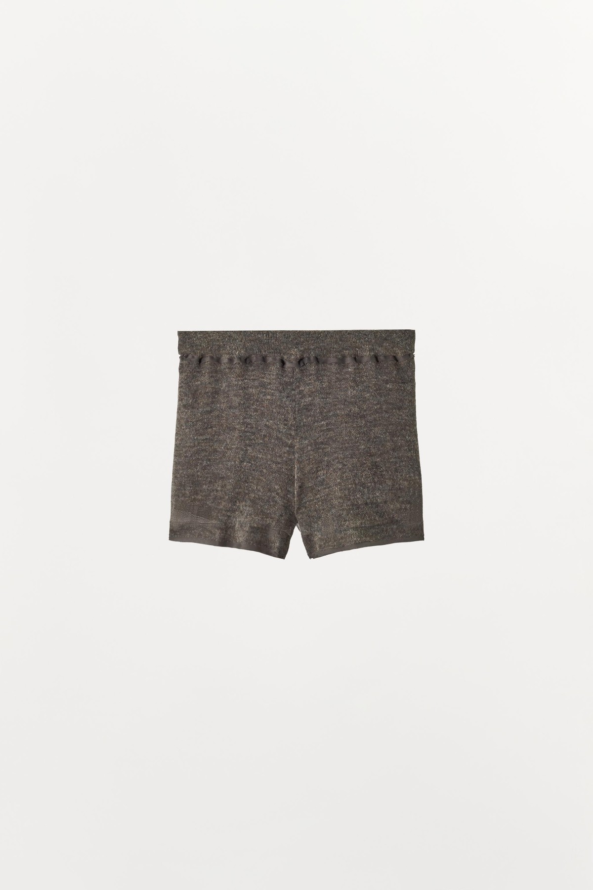 자라 울 블렌드 니트 미니 반바지 5919/730/802 GREY