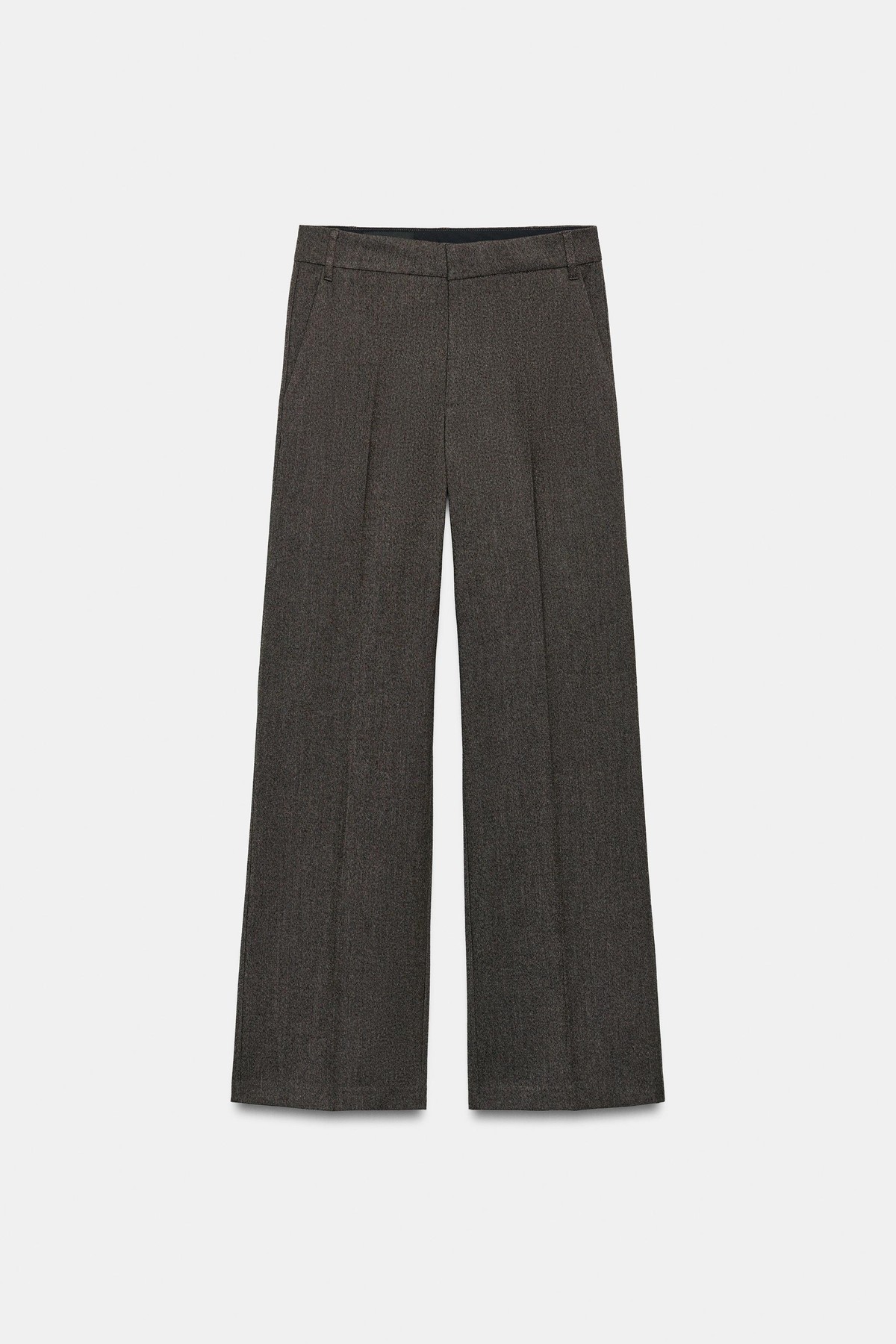 자라 로우라이즈 슬랙스 팬츠 1255/601/523 KHAKI MARL