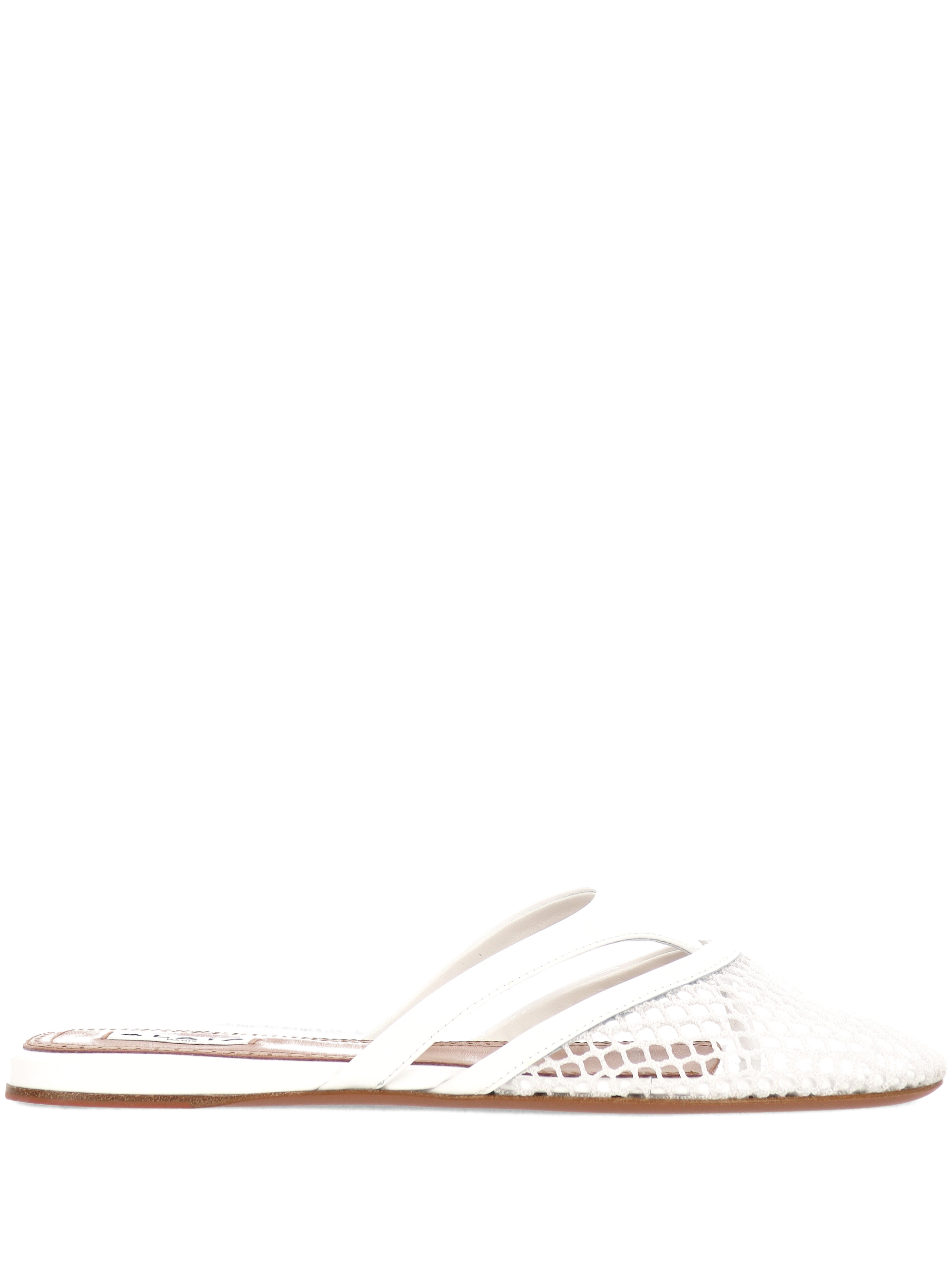 알라이아 Alaïa 플립플롭 여성 화이트 26FW AA3M101TK007010