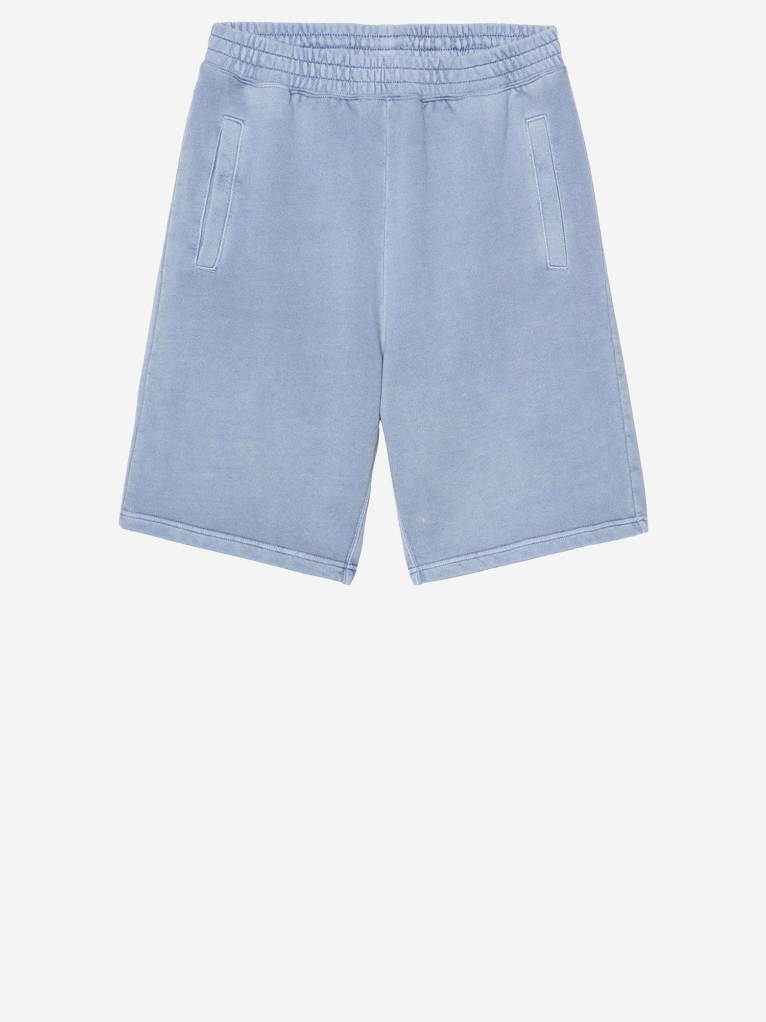 칼하트 Light- Nelson Sweat Short shorts 코튼 스웨트 숏팬츠 남성 블루 26SS I0301303HXGD