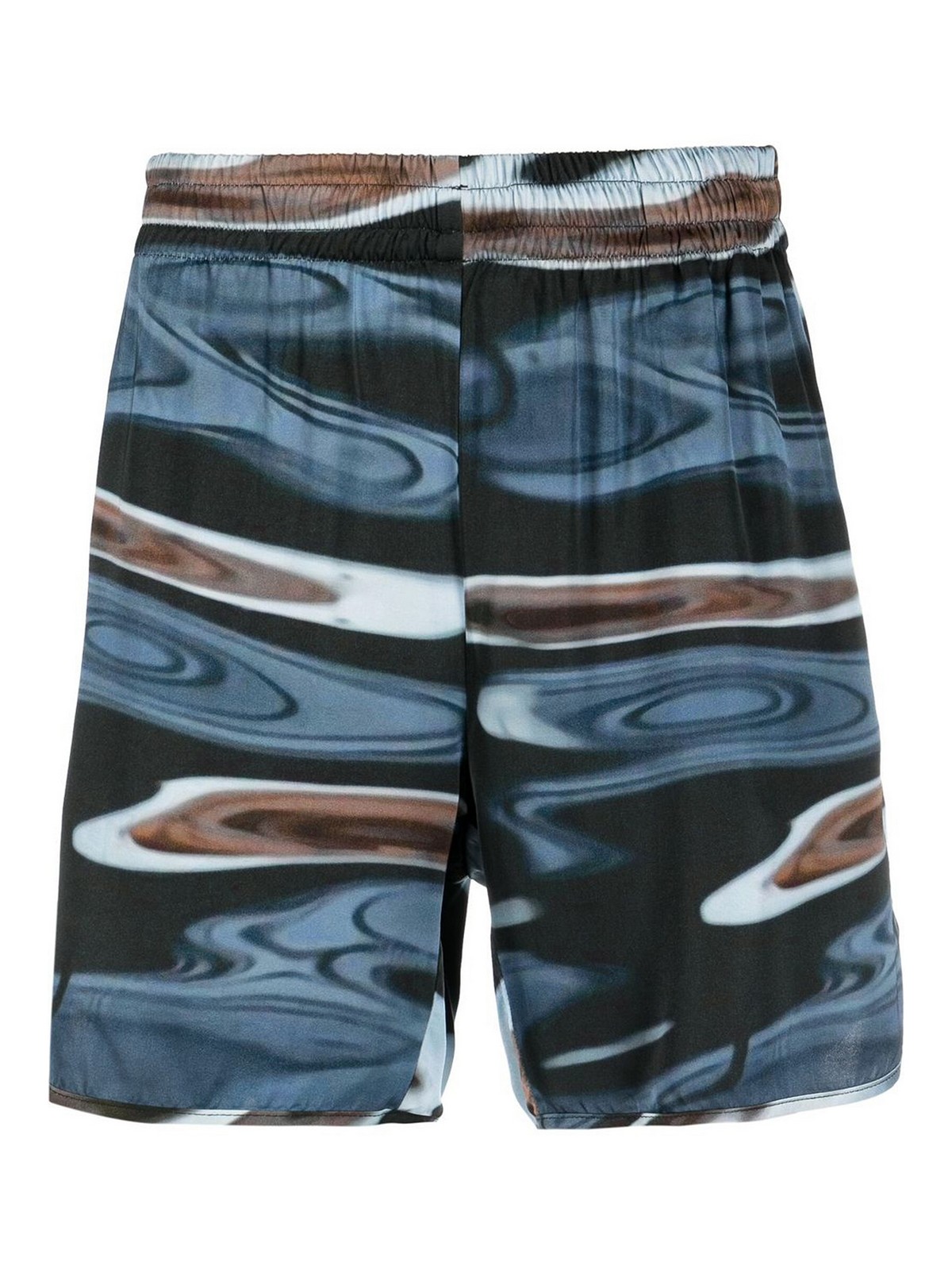 블루 승 인느 shorts 프린트 스웨트 숏팬츠 남성 23SS BS2203ST011PRINTNHT