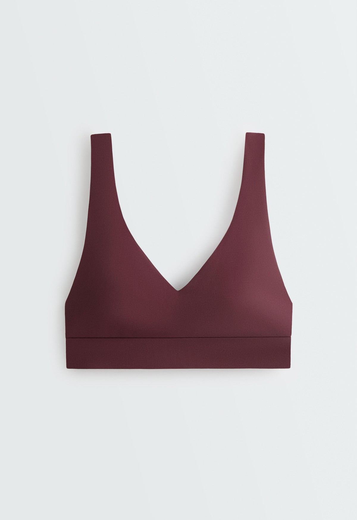 오이쇼 미디엄 서포트 스포츠 브라 5754/801/606 BURGUNDY