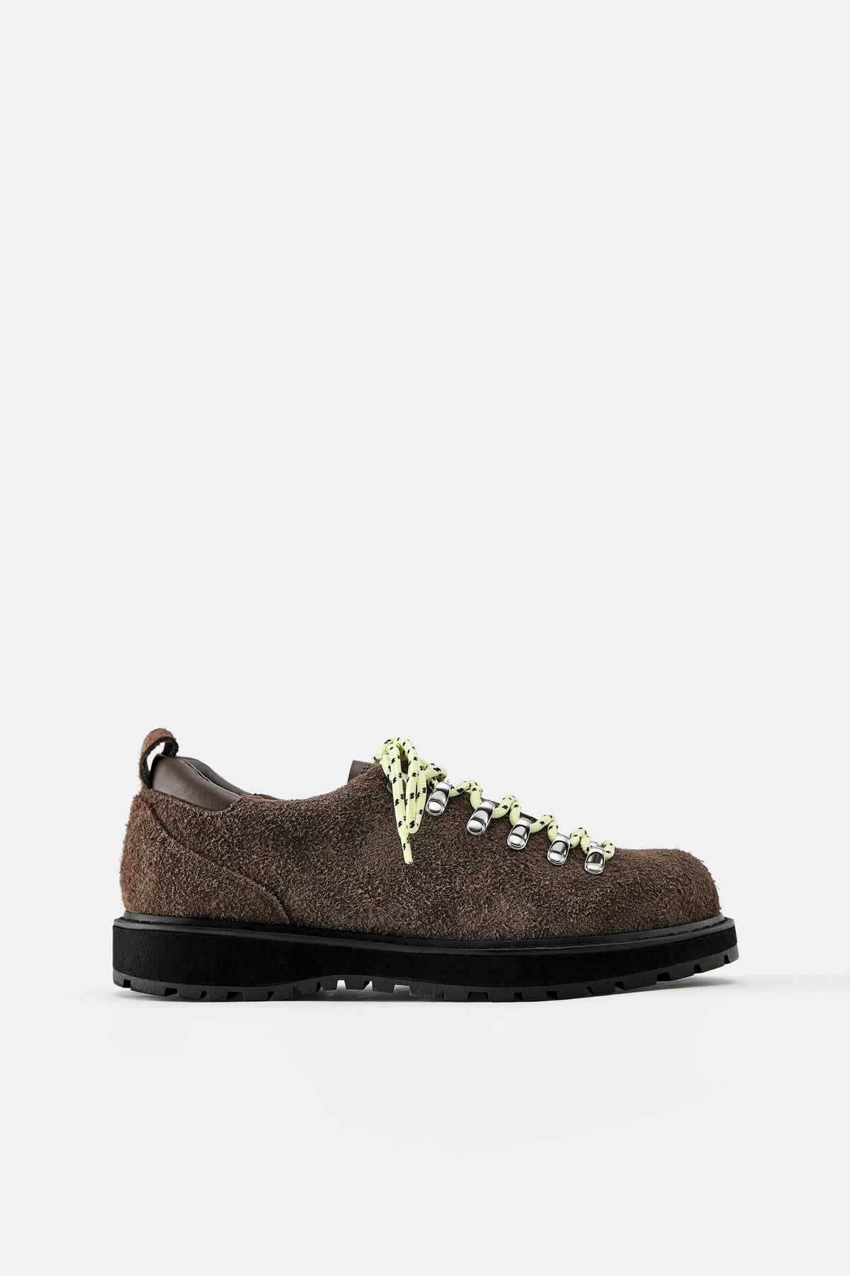 풀앤베어 스플릿 스웨이드 트레킹 슈즈 1423/840 BROWN