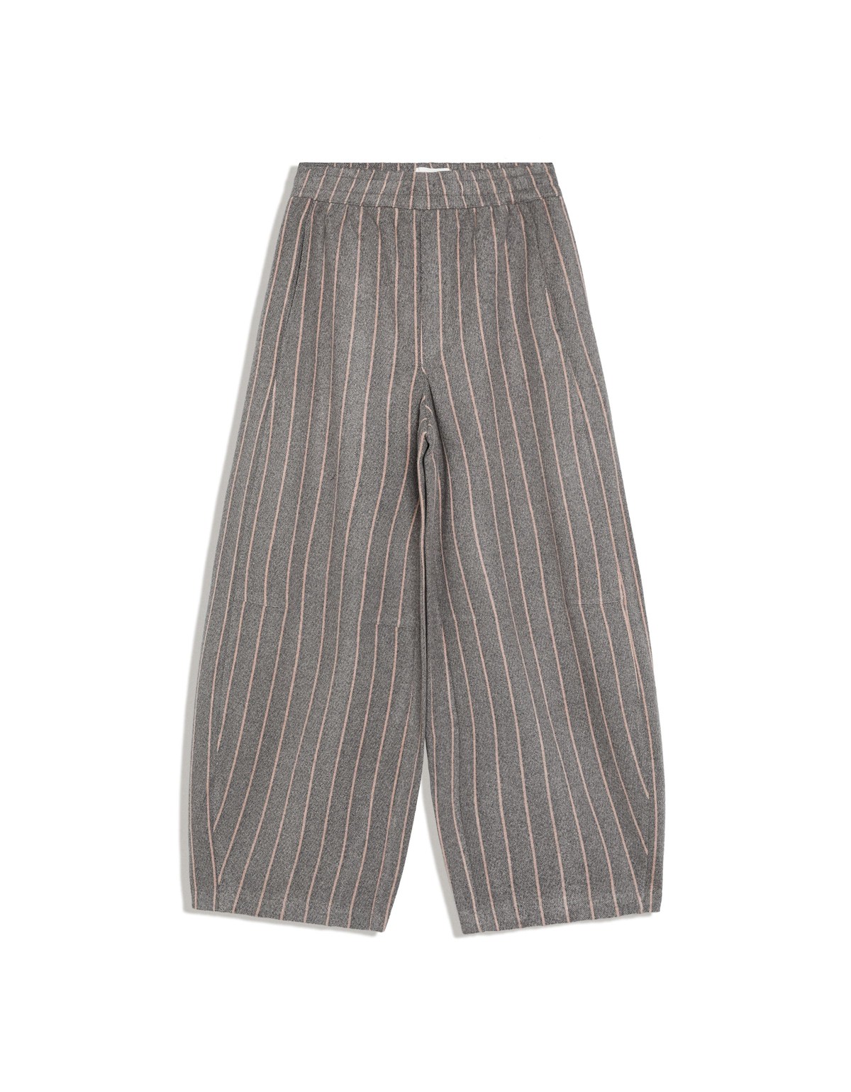 버쉬카 스트라이프 벌룬 와이드 팬츠 3927/741 GREY