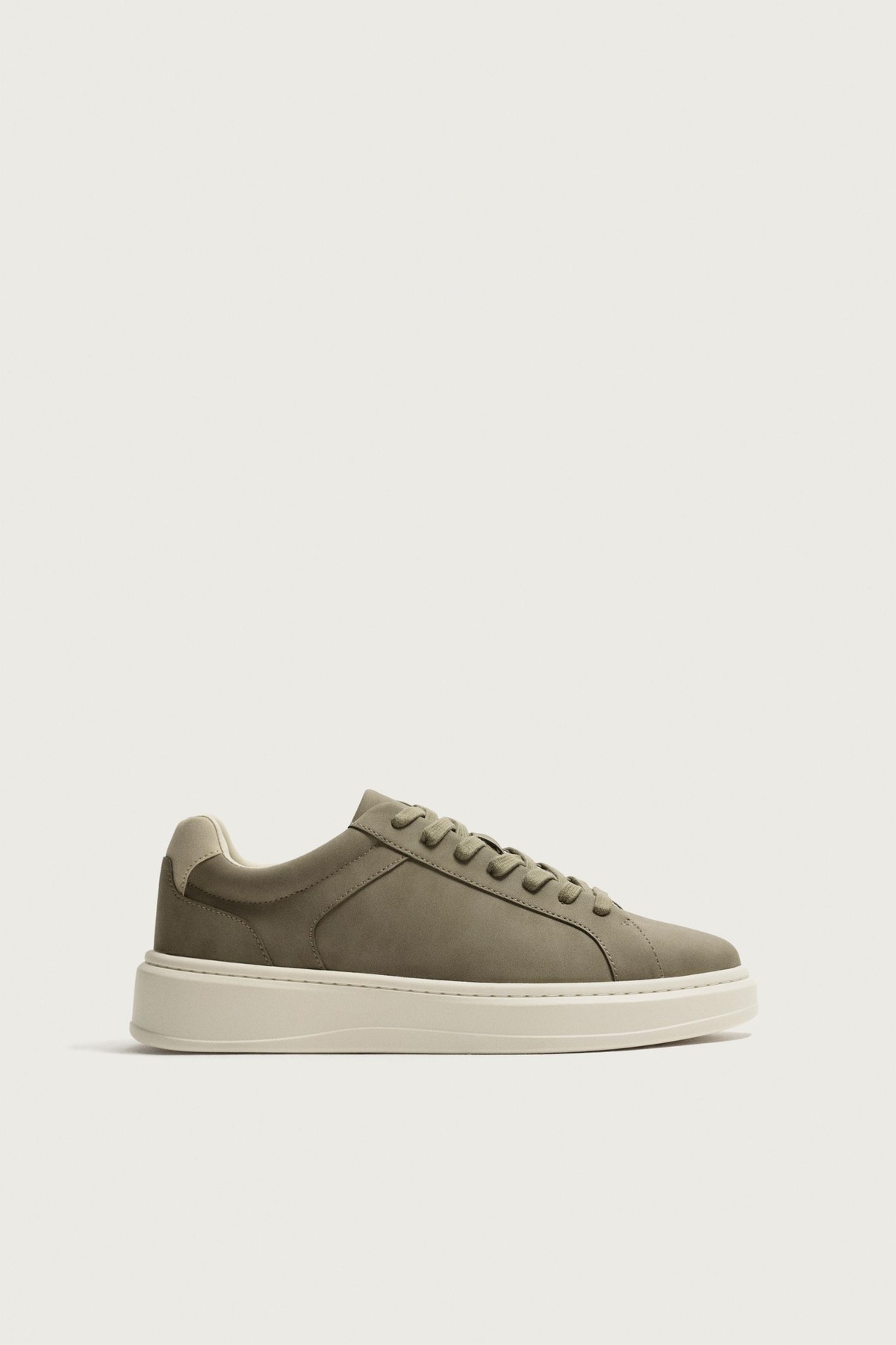 자라 청키솔 캐주얼 스니커즈 2249/821/032 KHAKI GREEN