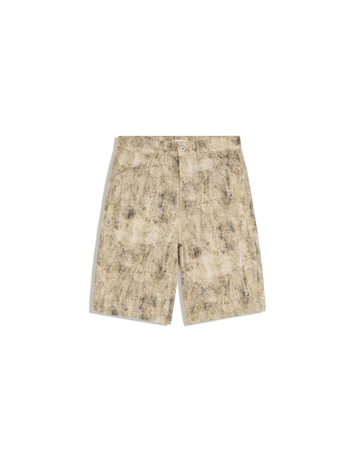 버쉬카 스케이터 프린트 버뮤다 반바지 4220/335 KHAKI