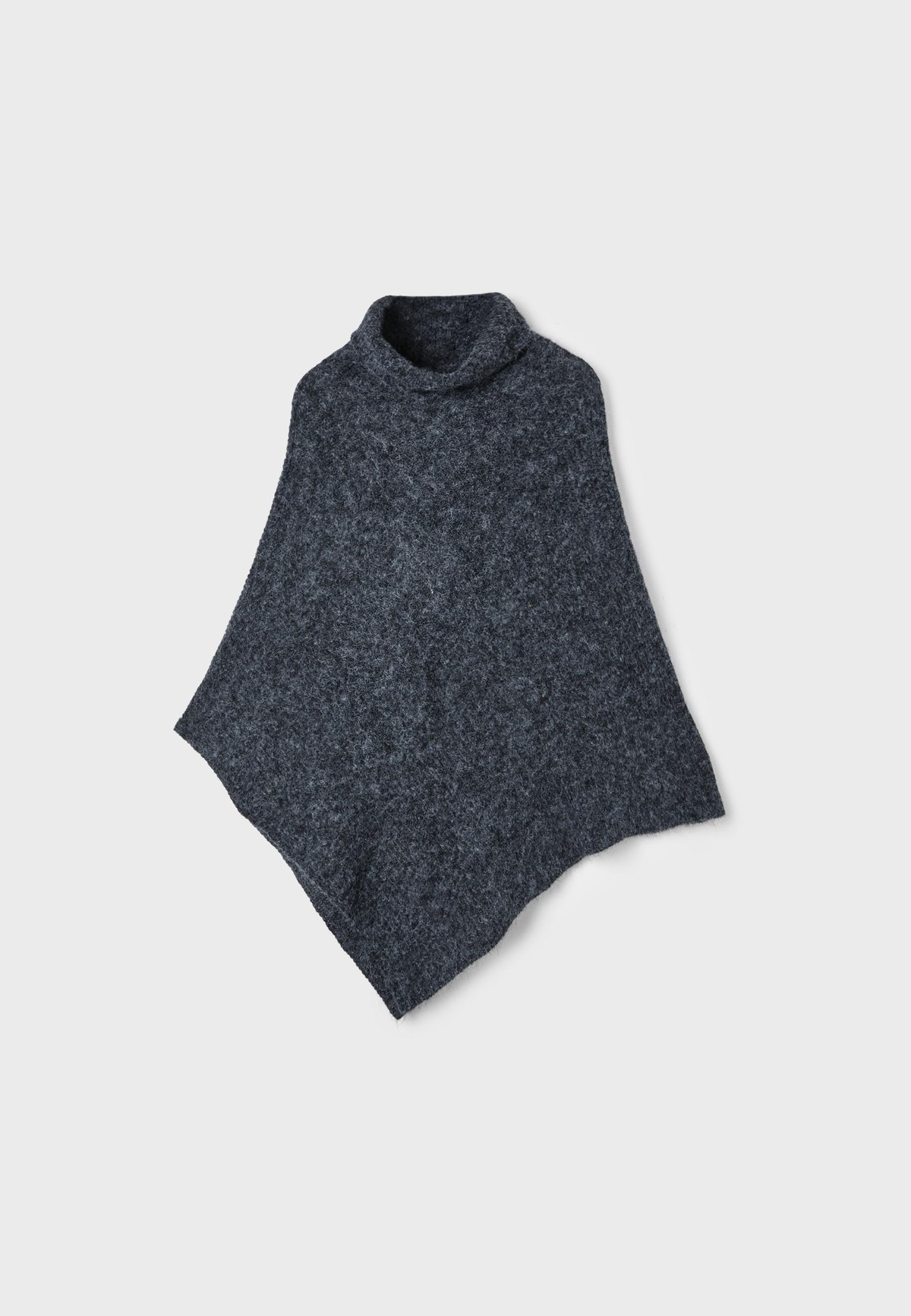 스트라디바리우스 하이넥 니트 케이프 판초 5114/423/252 DARK GREY