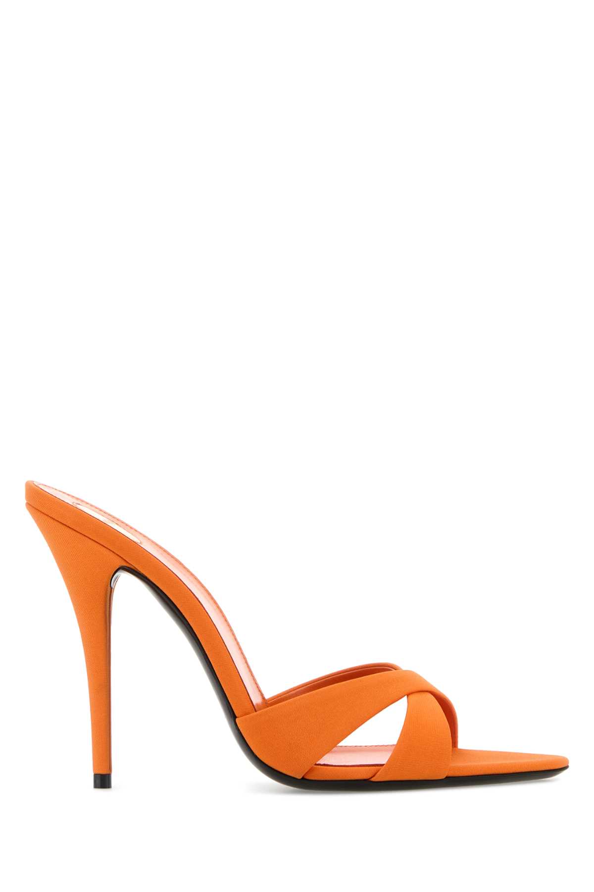 생로랑 fabric mules 뮬 여성 오렌지 26SS 859308AAF3F7521