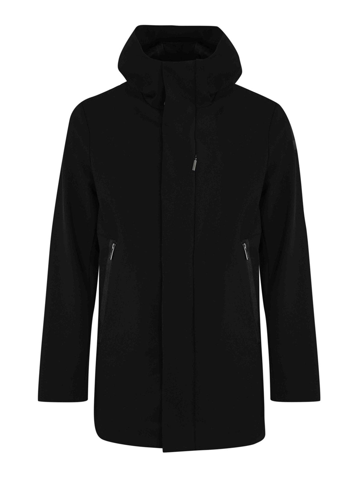 알알디 로벨토 리크이 데식느 Surflex Winter Thermo 후드 자켓 남성 블랙 26FW W2604510